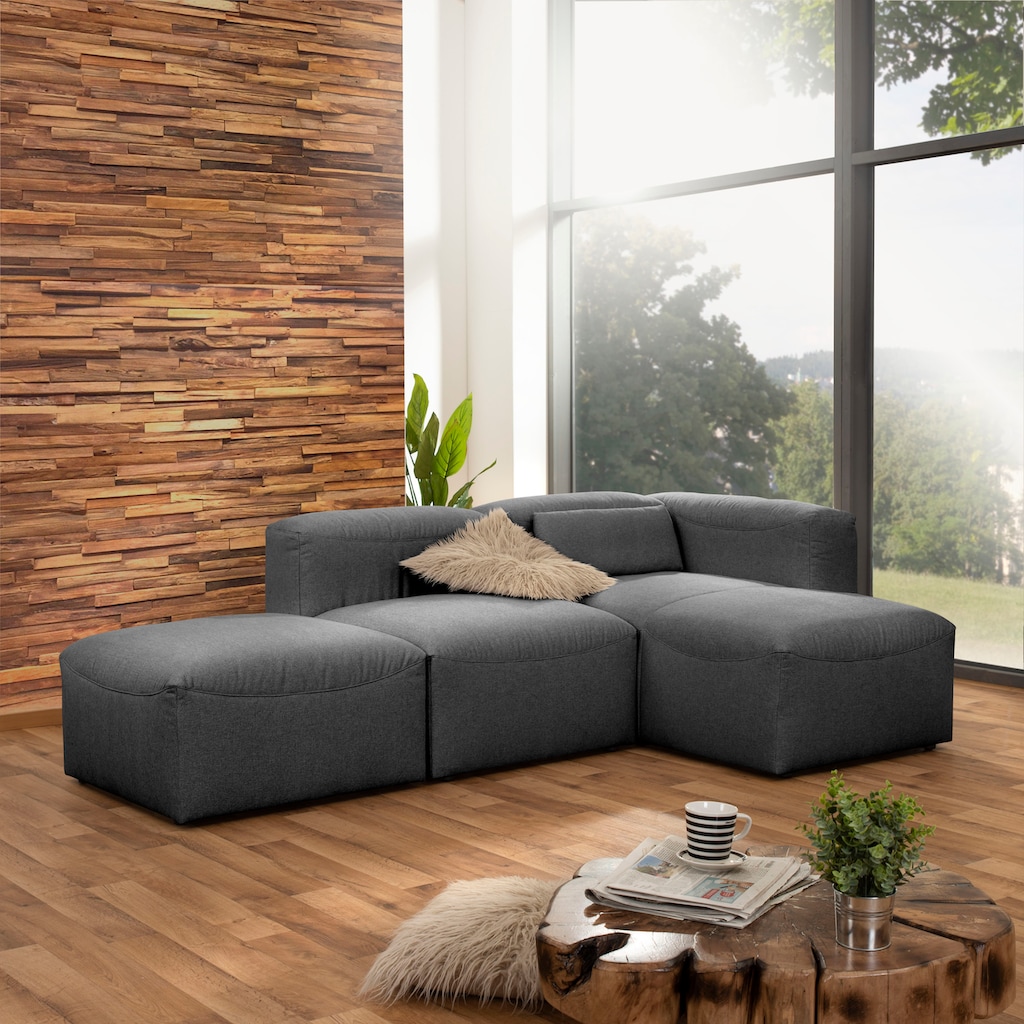 Max Winzer® Ecksofa »Lena«, (Spar-Set, 3 St.)