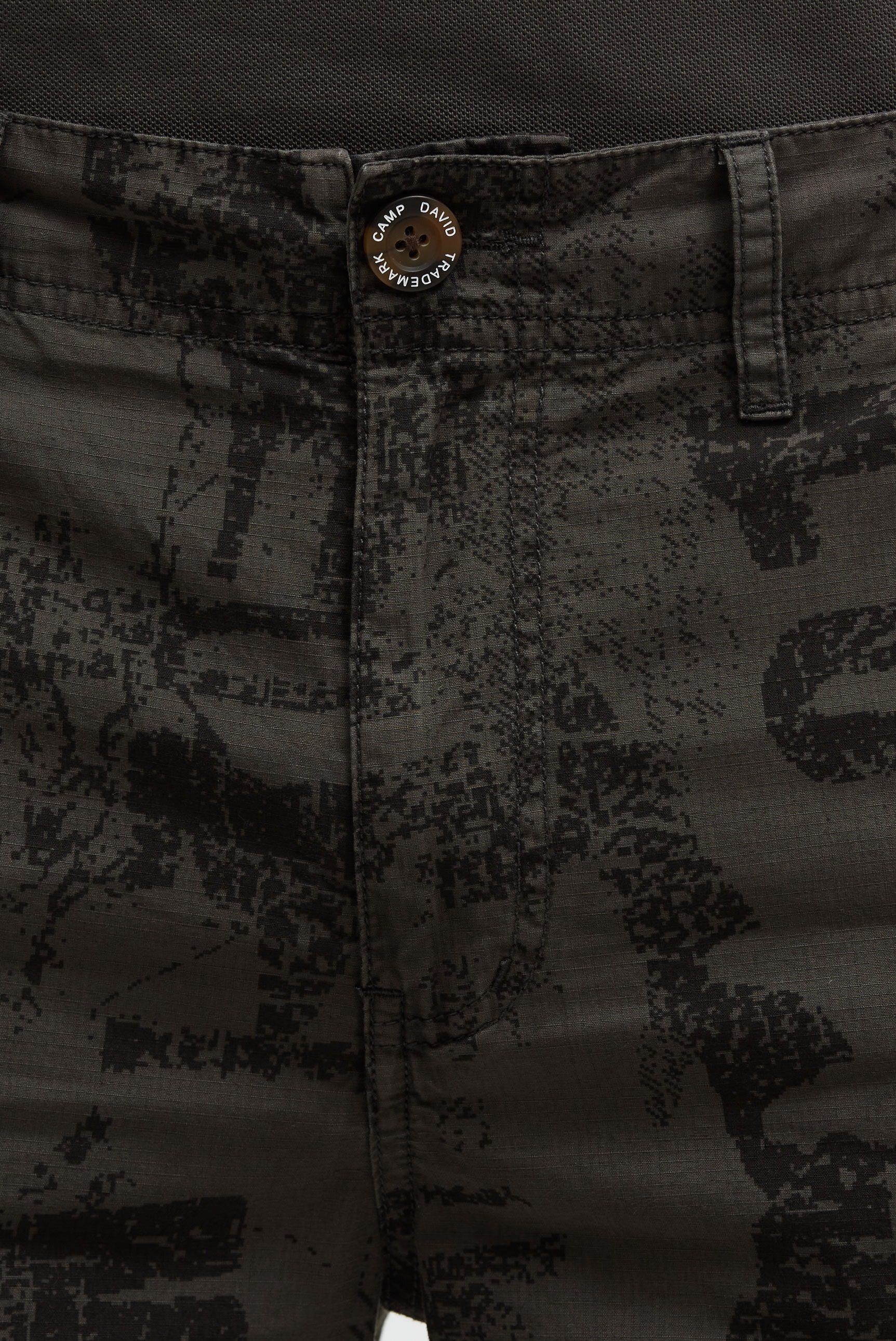 CAMP DAVID Shorts  mit All Over Print