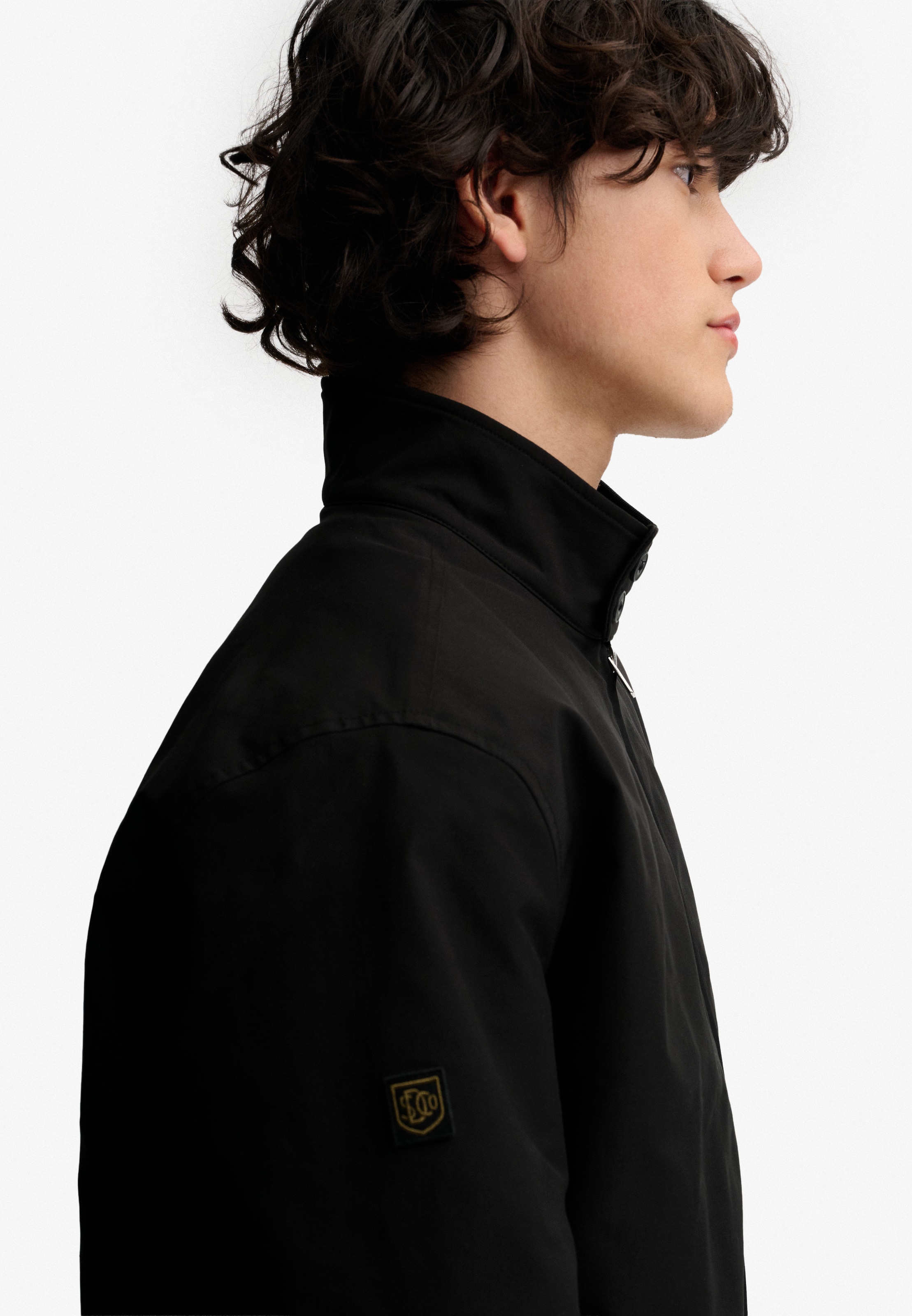 Superdry Blouson »CAMPUS PADDED HARRINGTON JKT« Kunstfaser, relaxed fit