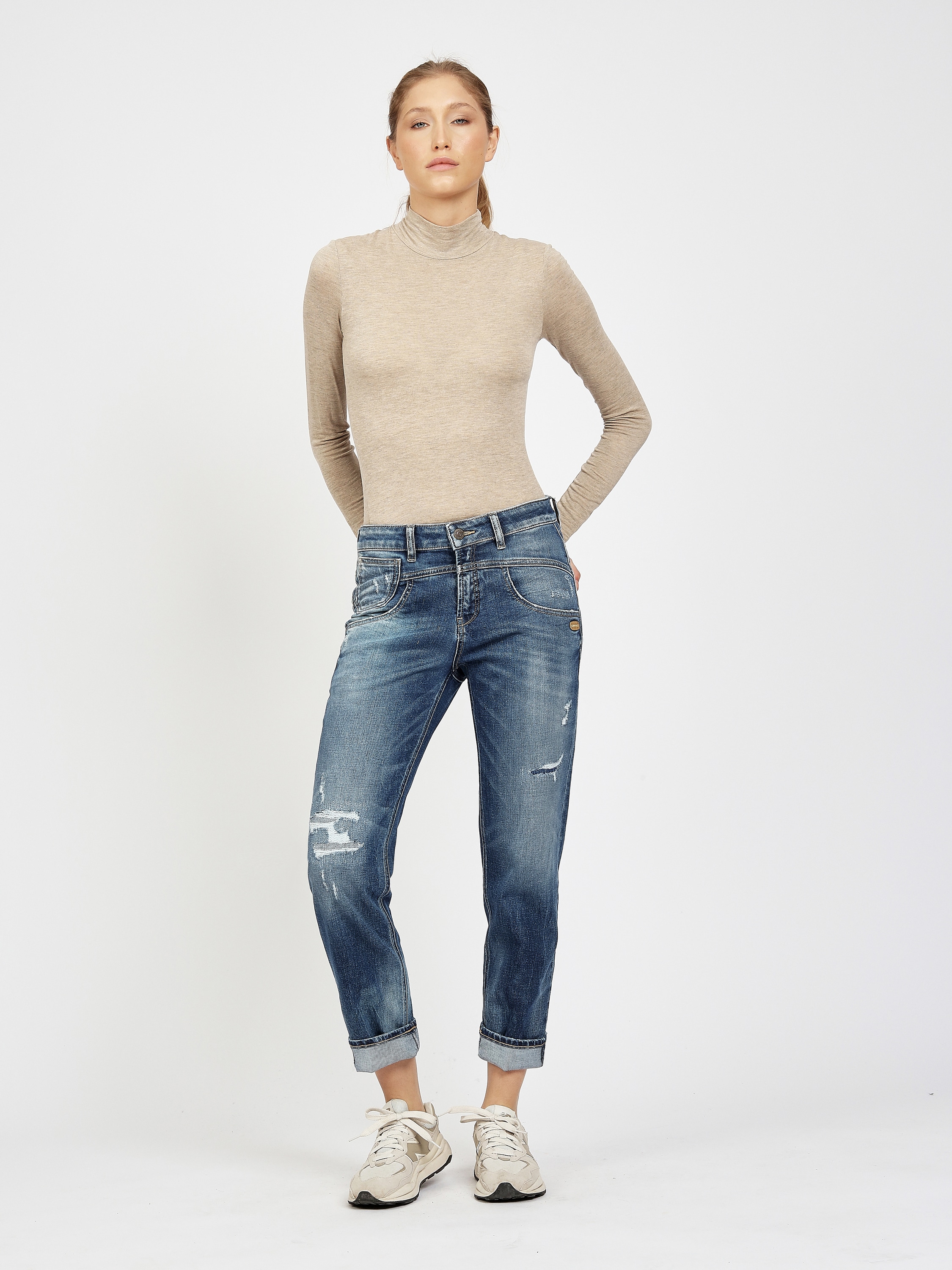 GANG Loose-fit-Jeans »GANG Jeans Loose Fit 94BO CROPPED«