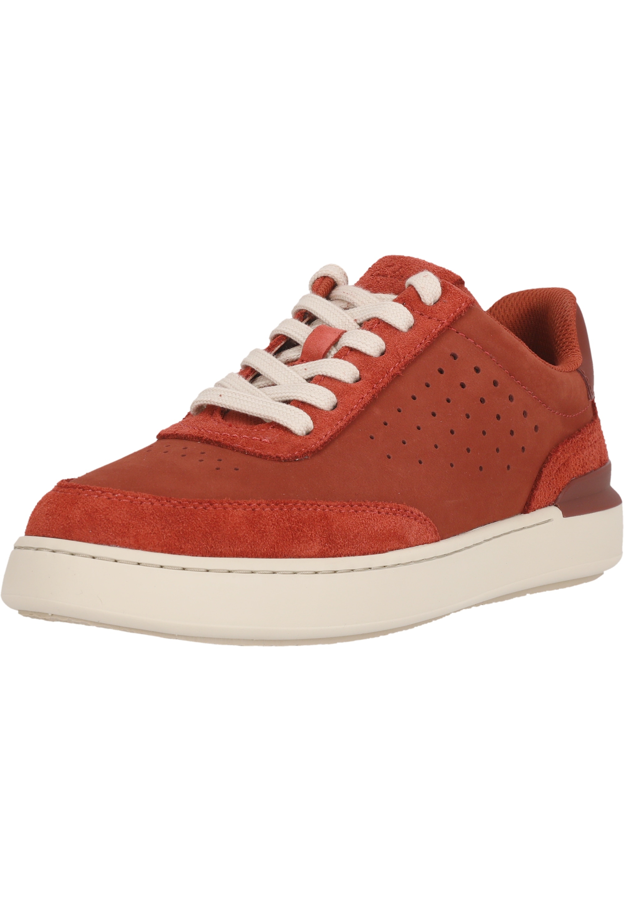 Clarks Sneaker "Courtlite" in retro-inspirierter Optik mit dämpfender Sohle