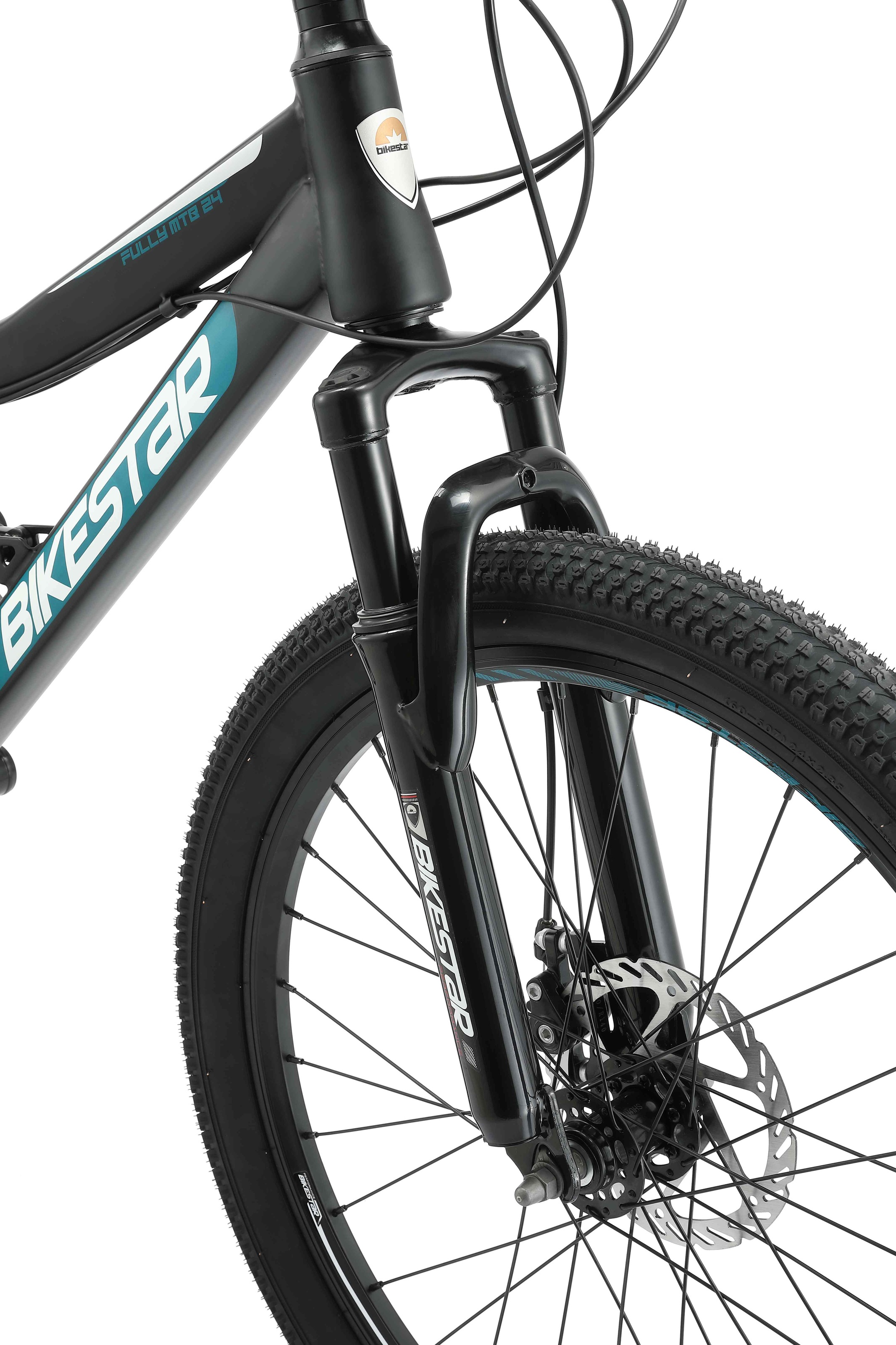 Bikestar Jugendfahrrad, 21 Gang, Shimano, RD-TY21 Schaltwerk, Kettenschaltung