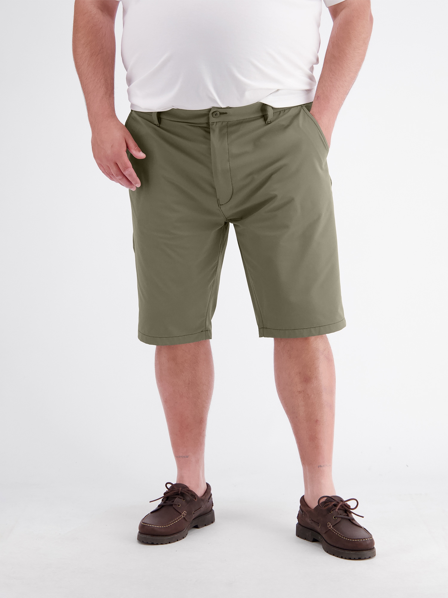 LERROS Chinoshorts "Sportliche Chino-Shorts aus Nylon-Mix in großen Größen"