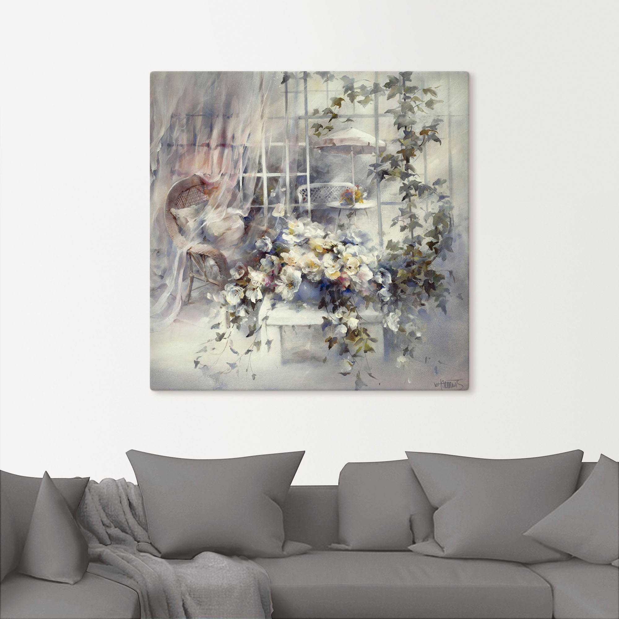 Artland "Bezaubernde Moment" Blumen 1 Stk. tlg. als Leinwandbild, Poster in günstig online kaufen