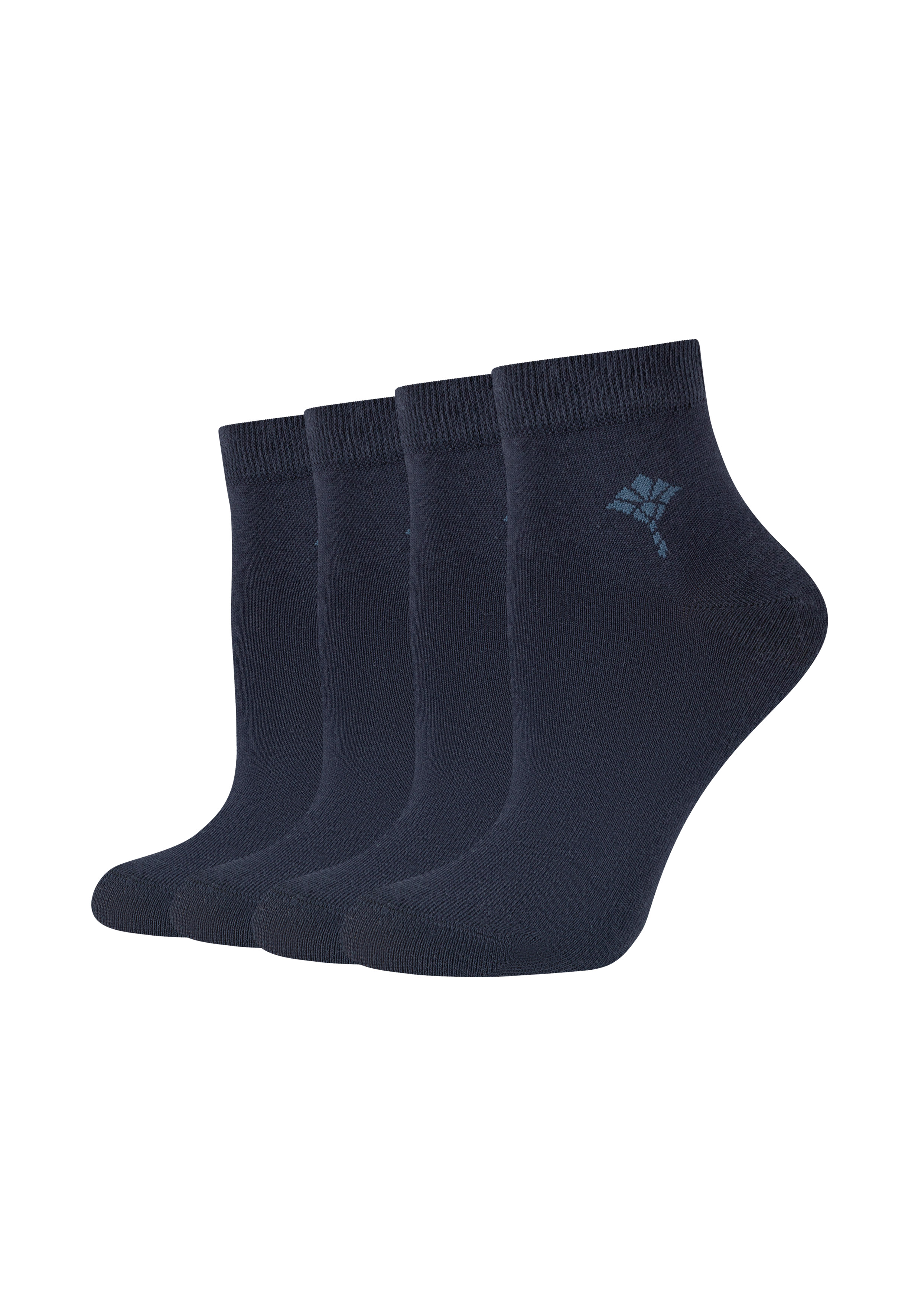 JOOP Kurzsocken "for your daily glam" 4 Paar tlg. mit weichem Fußbett