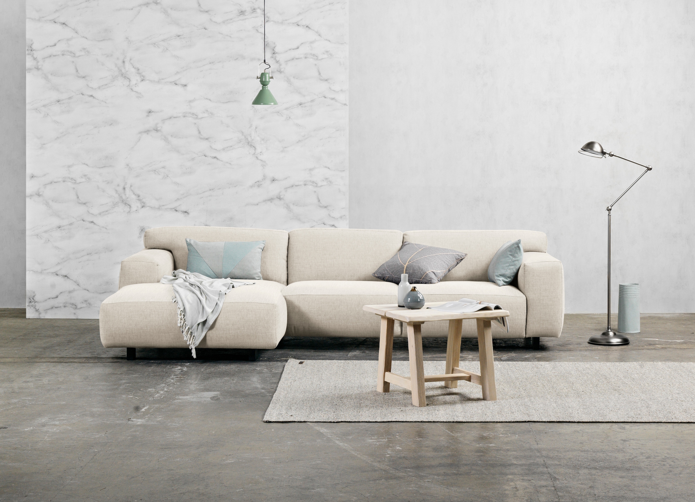 furninova Ecksofa "Vesta, modern und sehr bequem, tolle Detailverarbeitung, günstig online kaufen