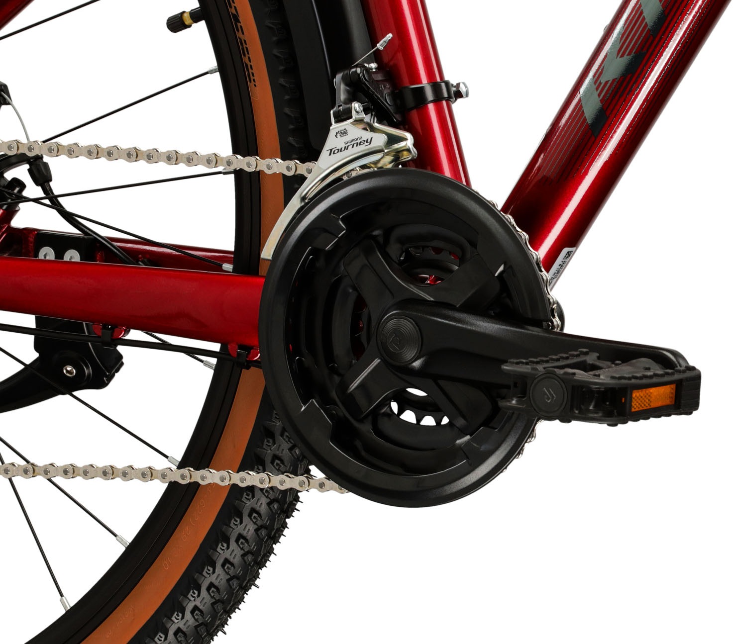 Kross Mountainbike »Hardtail 27,5" Hexagon X200 rot 21 Gänge mit Beleuchtung 2026« 21 Gang Shimano ALTUS M310 Schaltwerk Kettenschaltung Rahmen aus Aluminium Performance