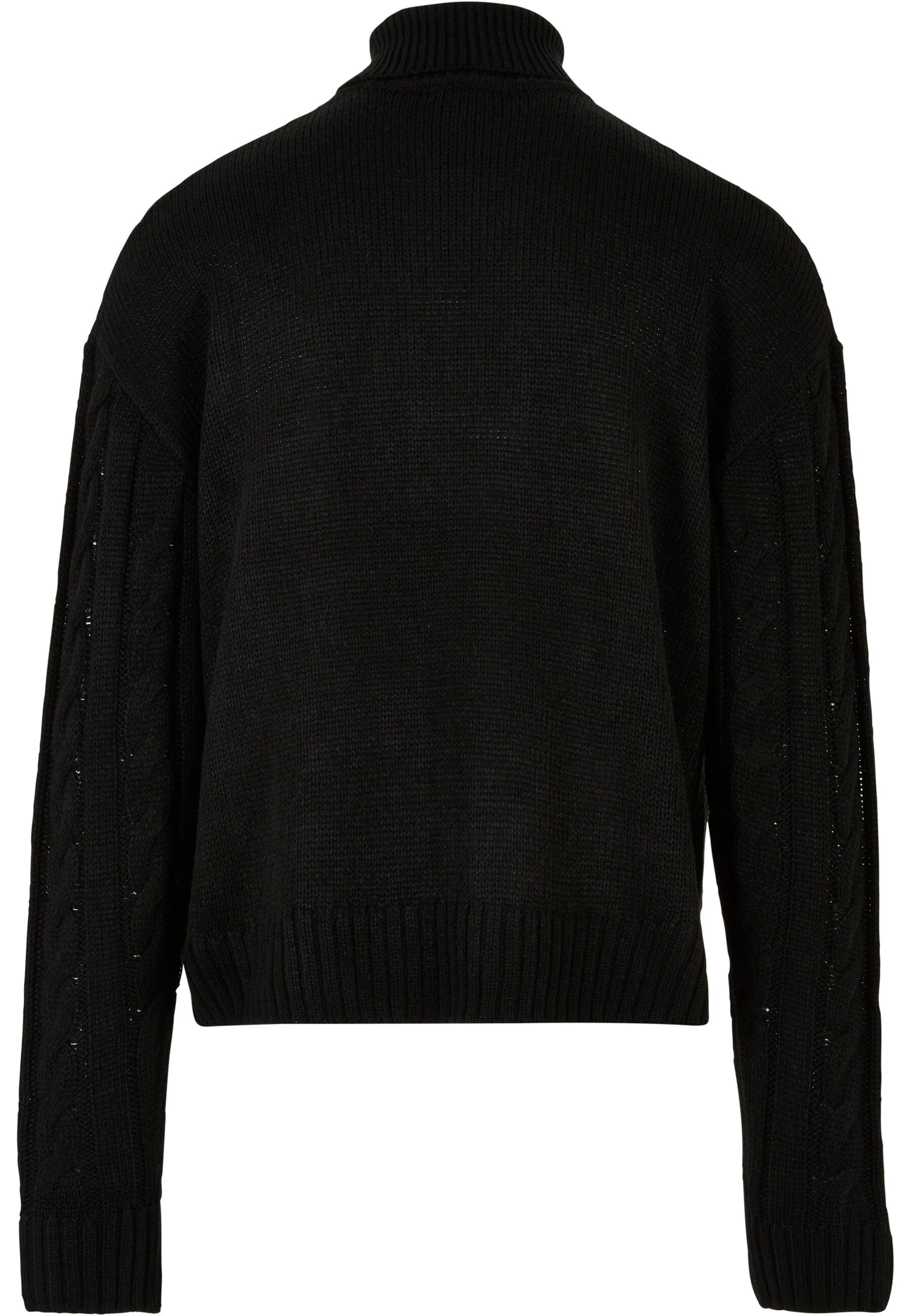 URBAN CLASSICS Rundhalspullover »Urban Classics Herren Boxy Roll Neck Sweater«, (1 tlg.)