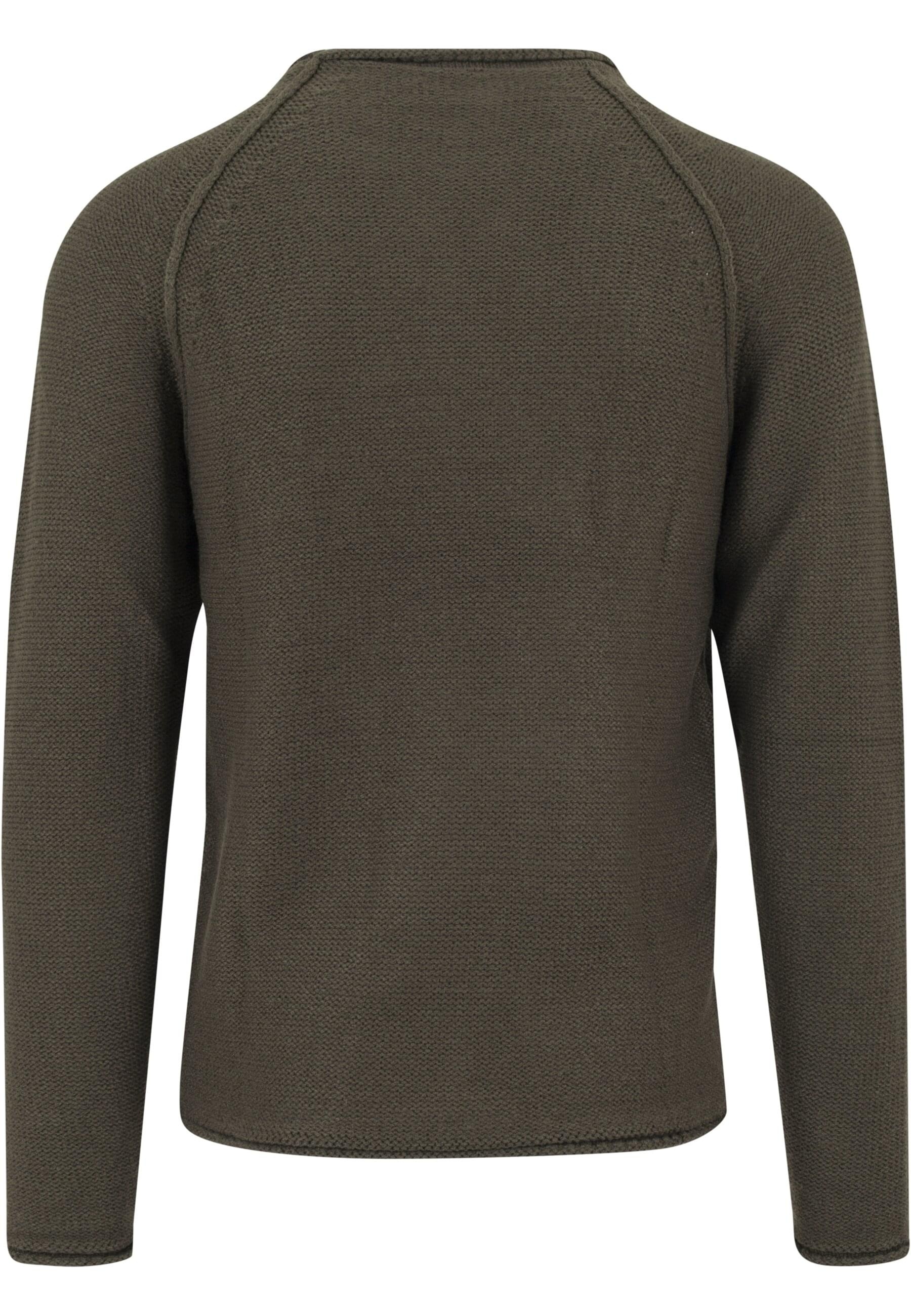 URBAN CLASSICS Rundhalspullover »Urban Classics Herren Raglan Wideneck Sweater«, (1 tlg.)