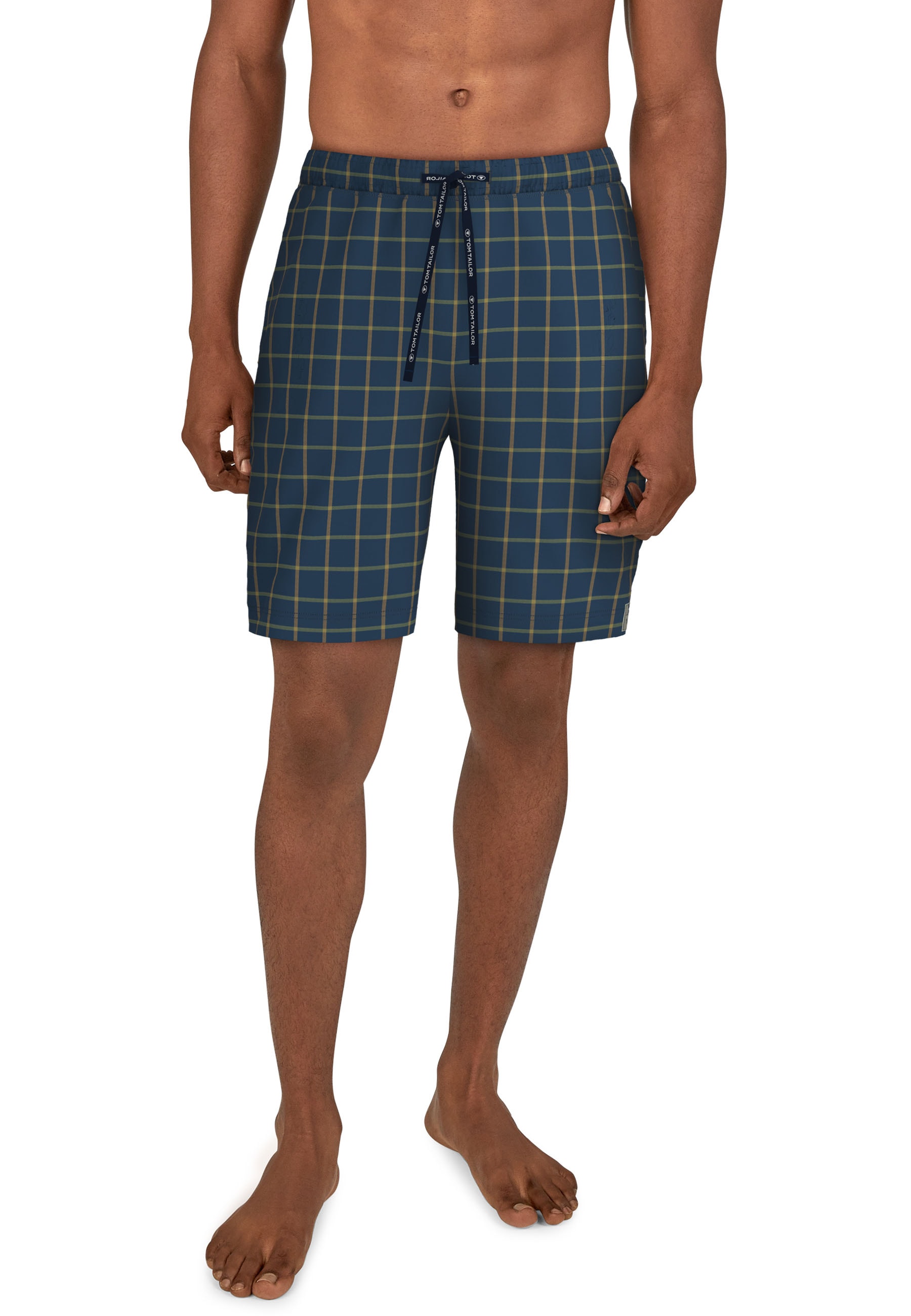 TOM TAILOR Bermudas, mit zeitlosem Karo-Design