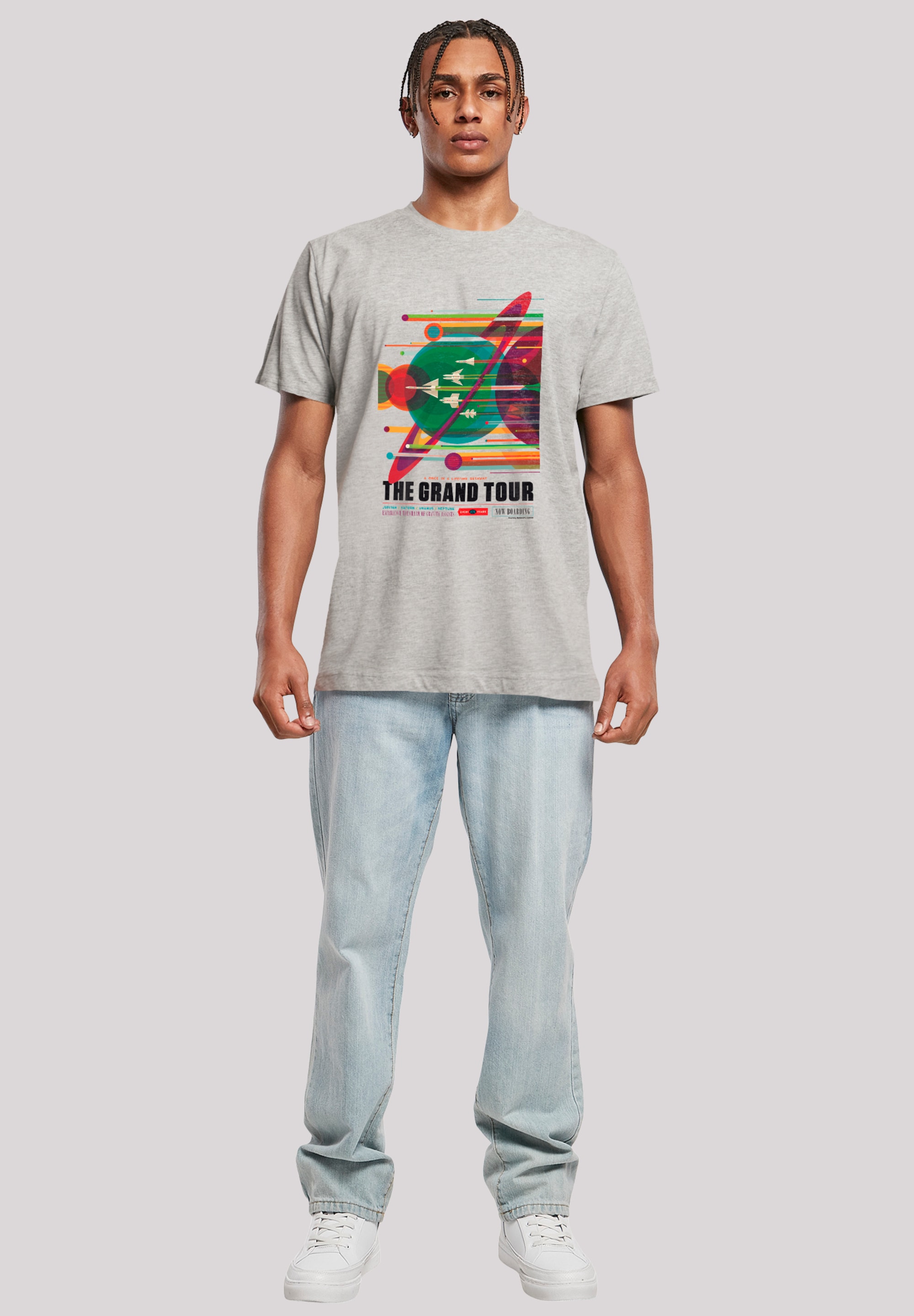F4NT4STIC T-Shirt »NASA The Grand Tour Interplanetary«, Premium Qualität