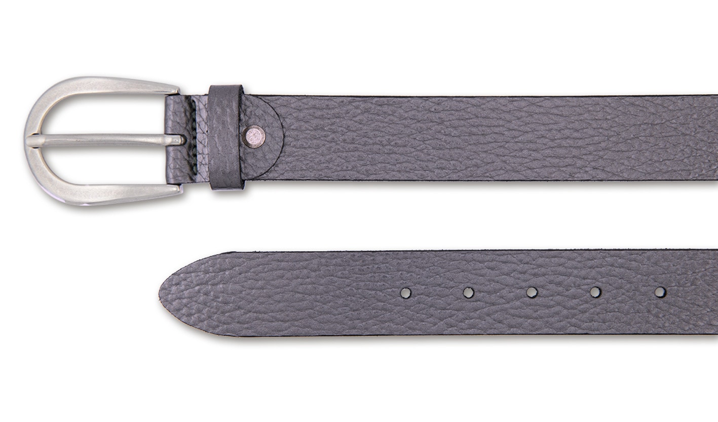 BERND GÖTZ Ledergürtel "Ledergürtel mit metallischem Moonlight-Effekt" günstig online kaufen