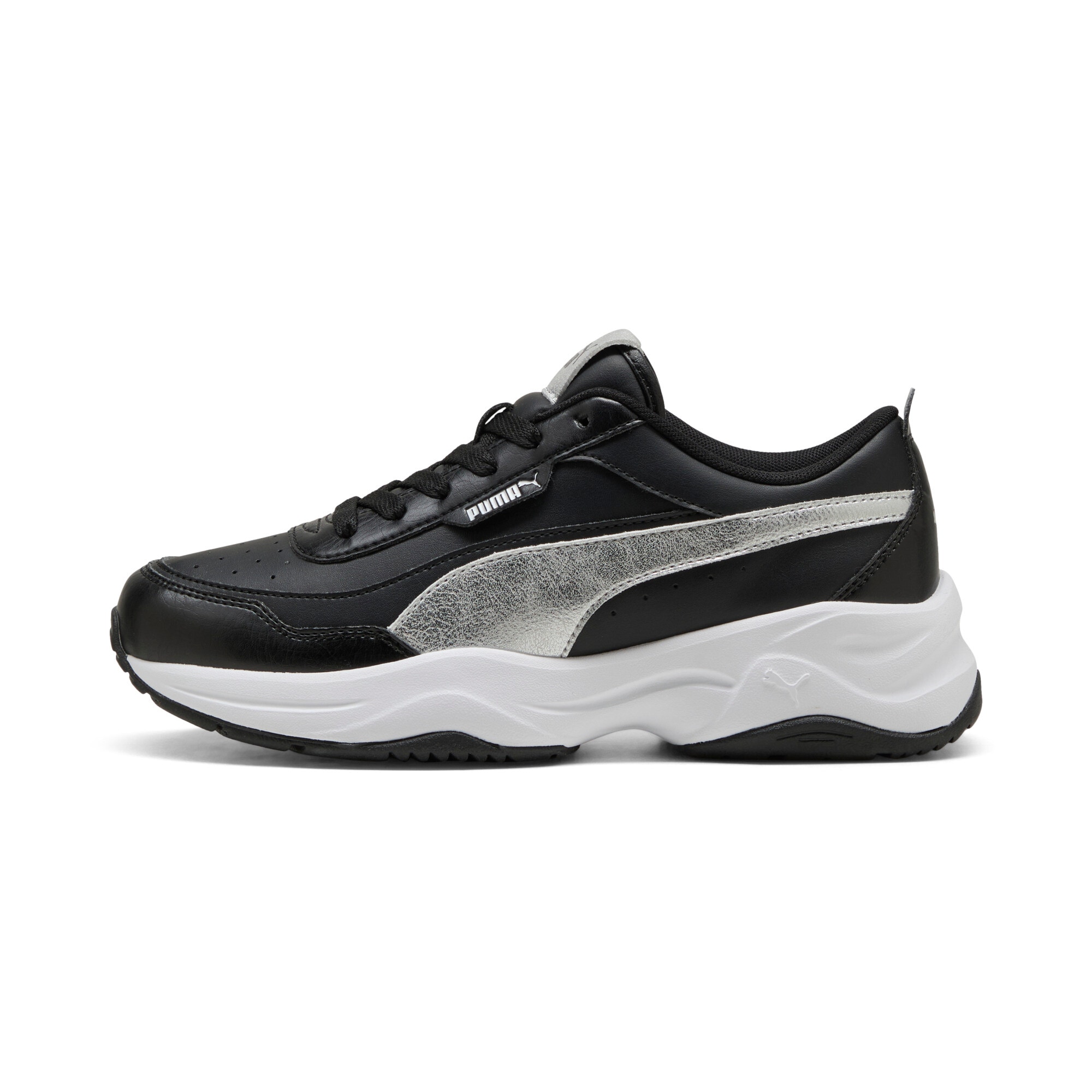 PUMA Sneaker "CILIA MODE METALLIC WHISPER" mit Schnürverschluss, Gummi-Lauf günstig online kaufen