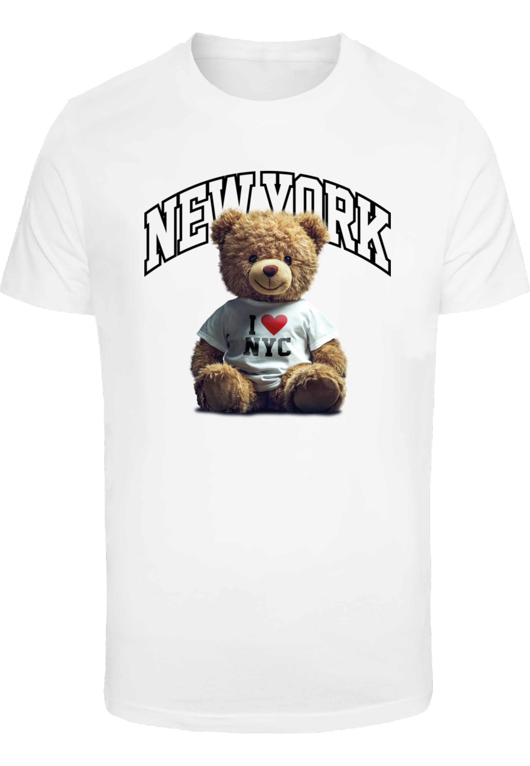 MisterTee T-Shirt "MisterTee New York College Bear Tee" 1 Stk.