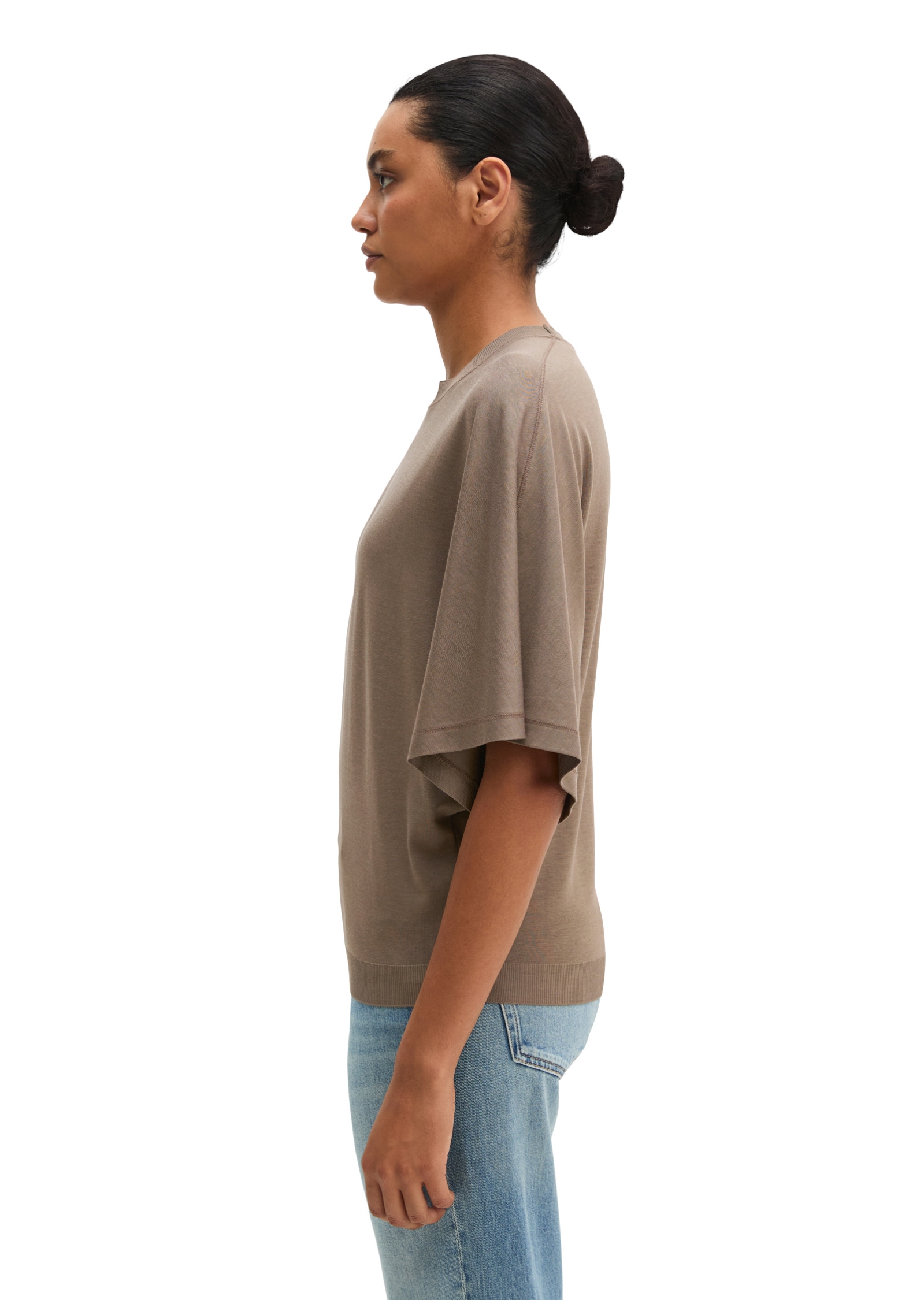 Marc O'Polo T-Shirt »aus TENCEL™ Lyocell-Baumwolle-Mix«
