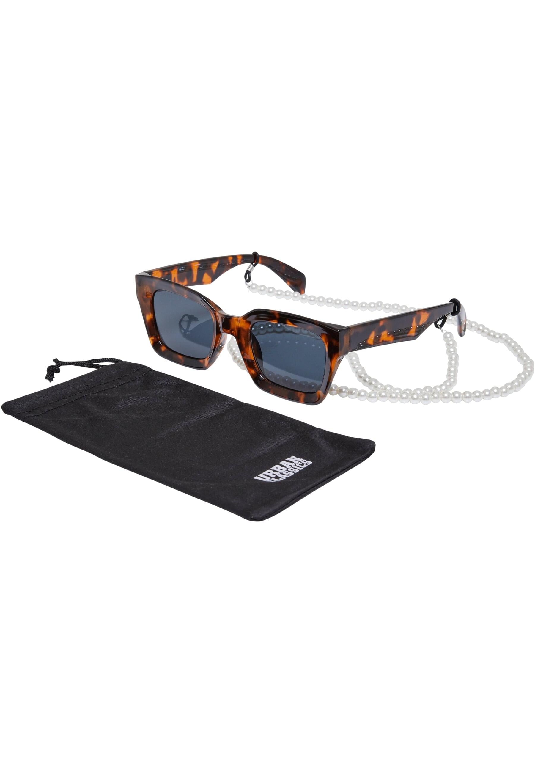 URBAN CLASSICS Sonnenbrille "Urban Classics Unisex Sunglasses Poros With Chain"