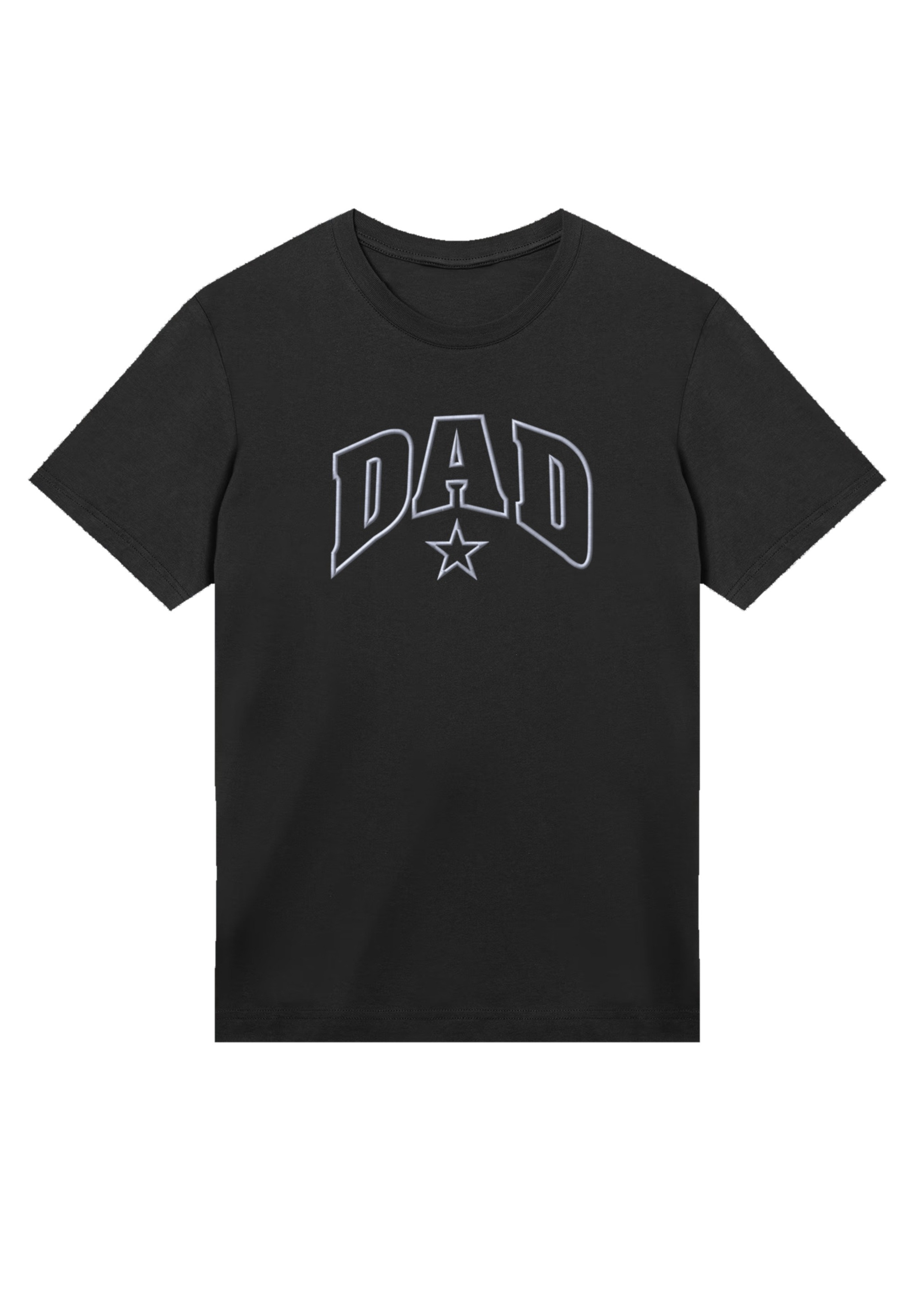 F4NT4STIC »Dad Stern Vatertag College Style Bestickt« Premium Qualität, Stickerei