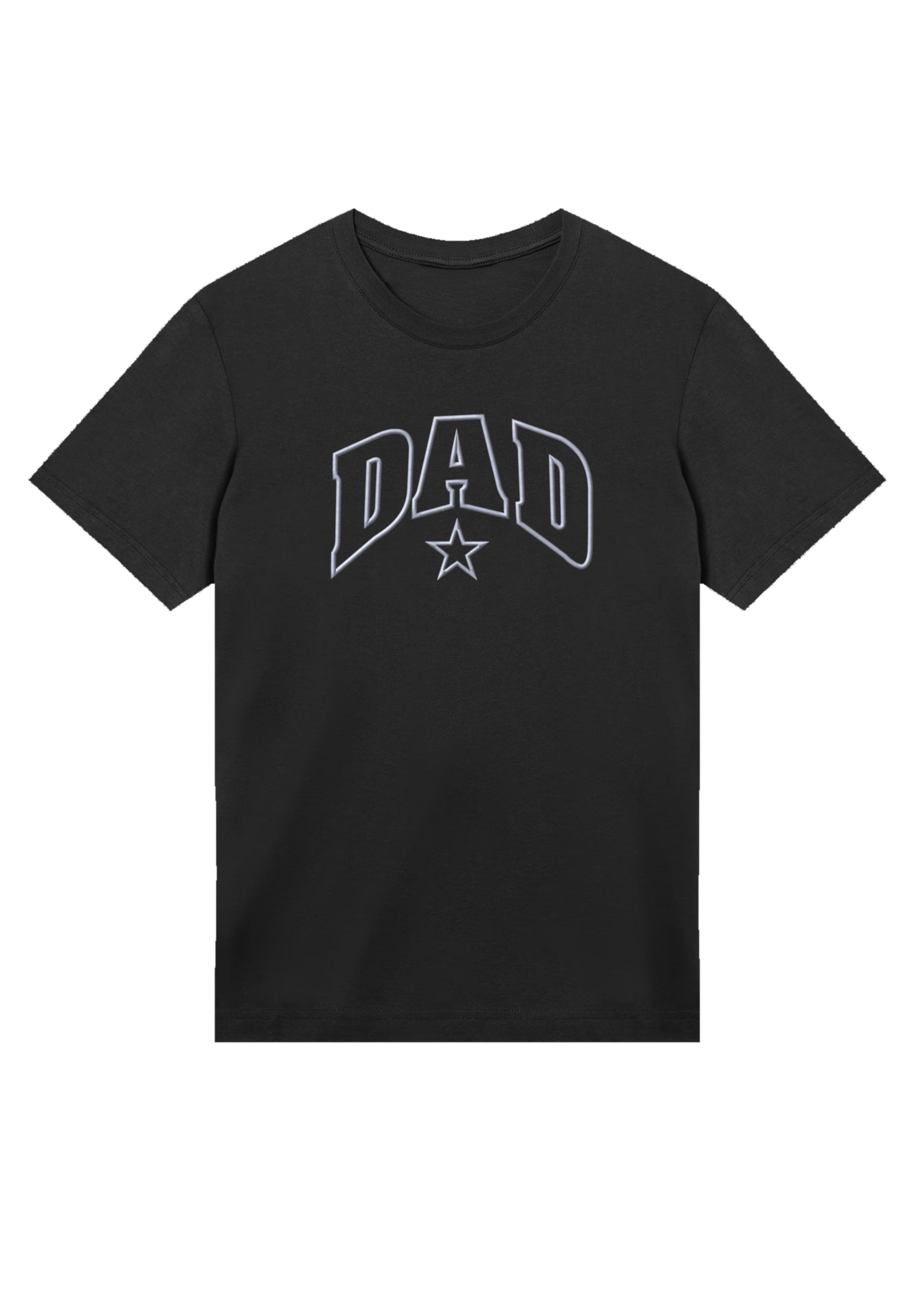 F4NT4STIC "Dad Stern Vatertag College Style Bestickt" Premium Qualität, Sti günstig online kaufen