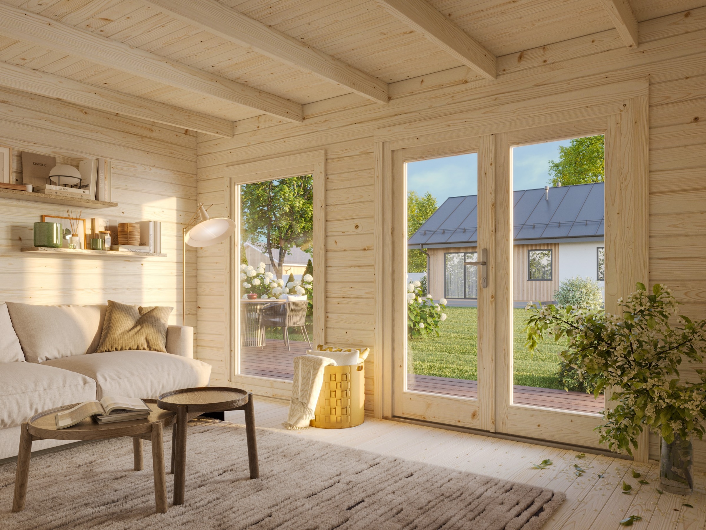 Palmako Gartenhaus »Heidi« verschiedene Farben