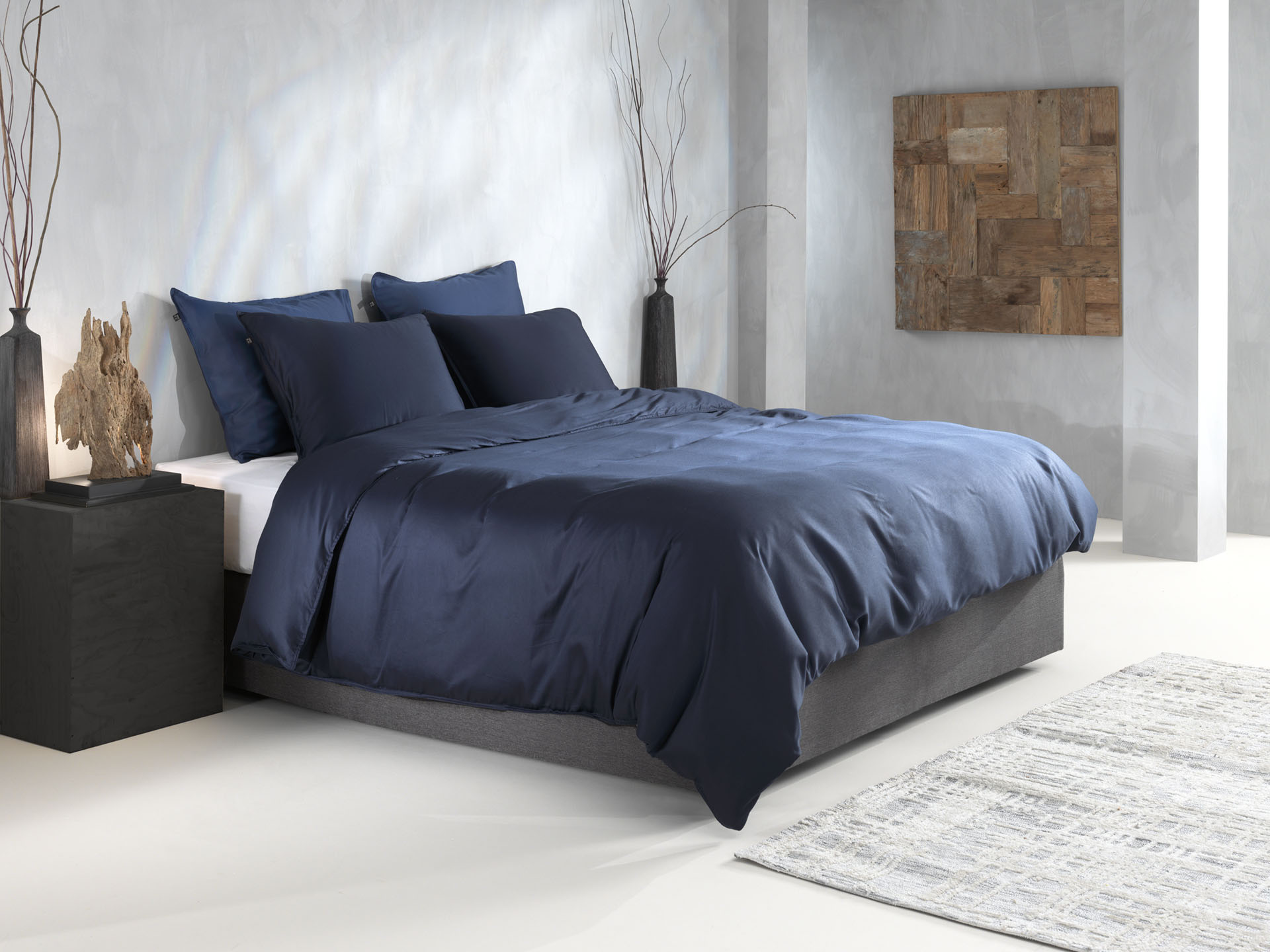 ZO HOME "Zohome Baumwolle Mako-Satin Bettwäsche Satinado" 1 Stk. Bettwäsche aus 100% Baumwolle, hochwertige Mako-Satin, ab 135x200 cm.
