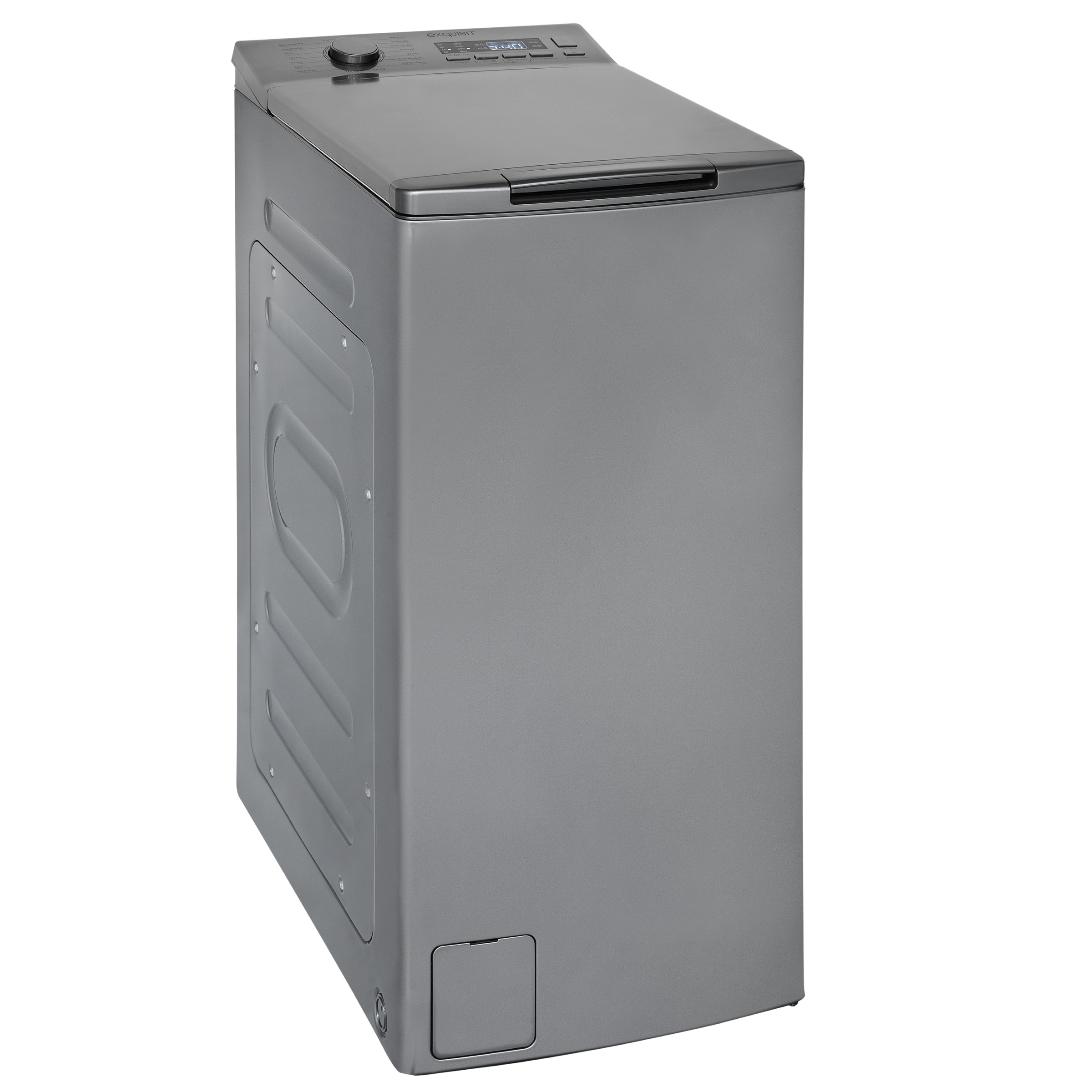 exquisit Waschmaschine "LTO1207-030A silber-dunkel" 7,5 kg 1200 U/min 7,5 k günstig online kaufen