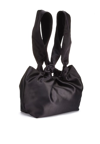 Umhängetasche, aus Satin in modischen Knallfarben, Handtasche, Abendtasche, Party