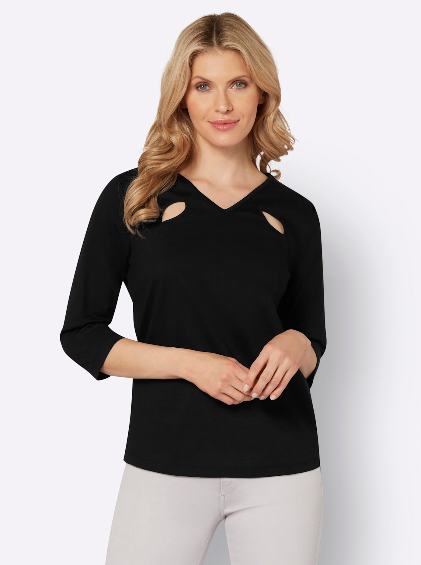 Classic Basics 3/4-Arm-Shirt "3/4-Arm-Shirt" günstig online kaufen