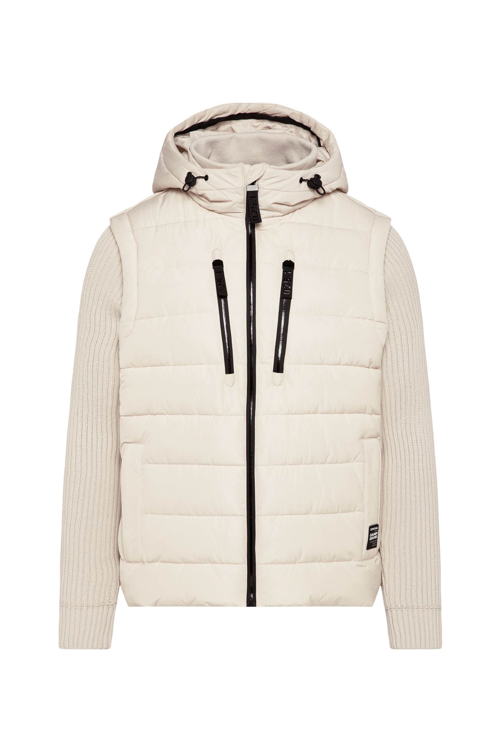 CAMP DAVID Outdoorjacke, mit Kapuze, mit Brusttaschen
