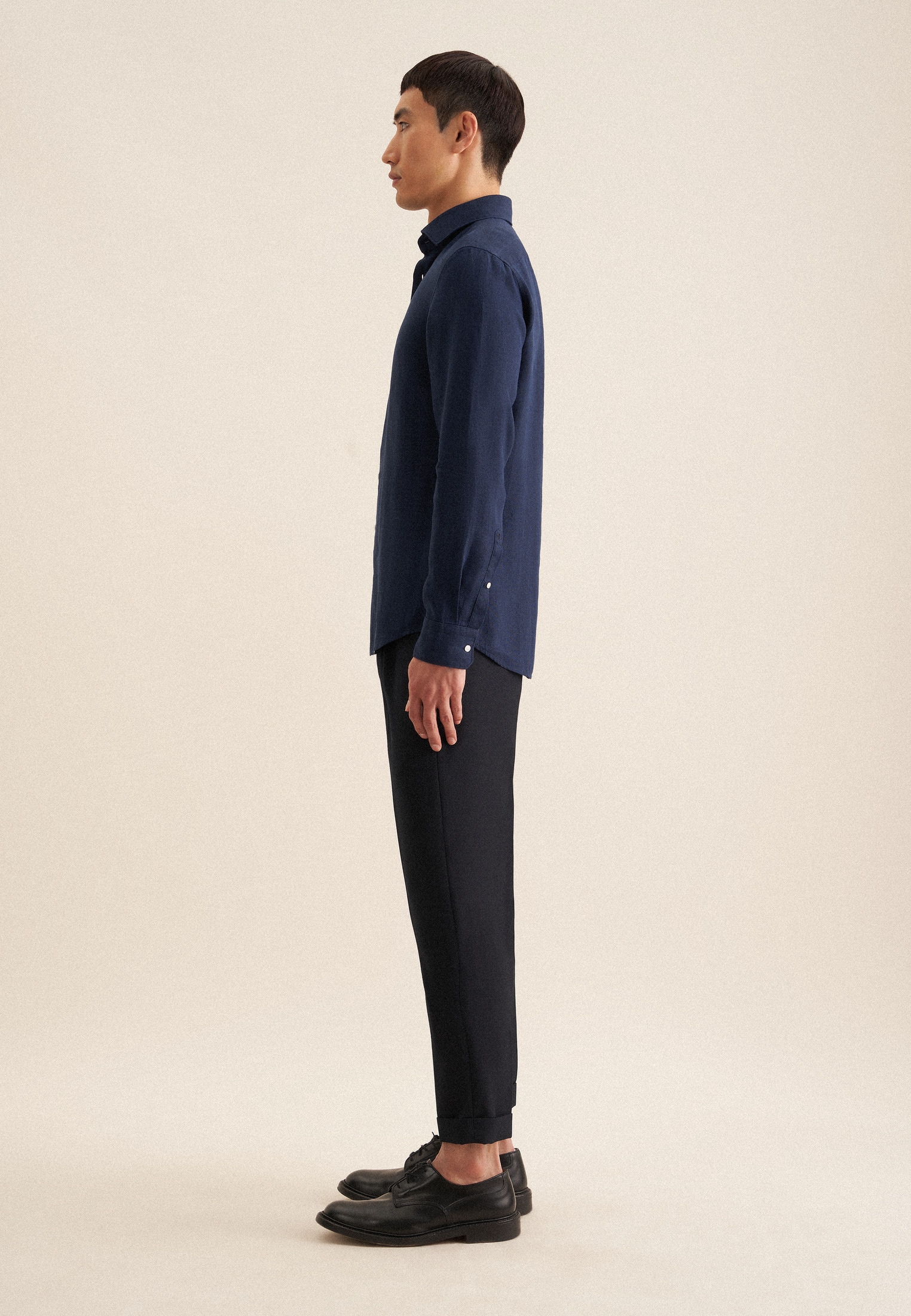 seidensticker Businesshemd »Shaped« Shaped 1/1 Kentkragen Uni