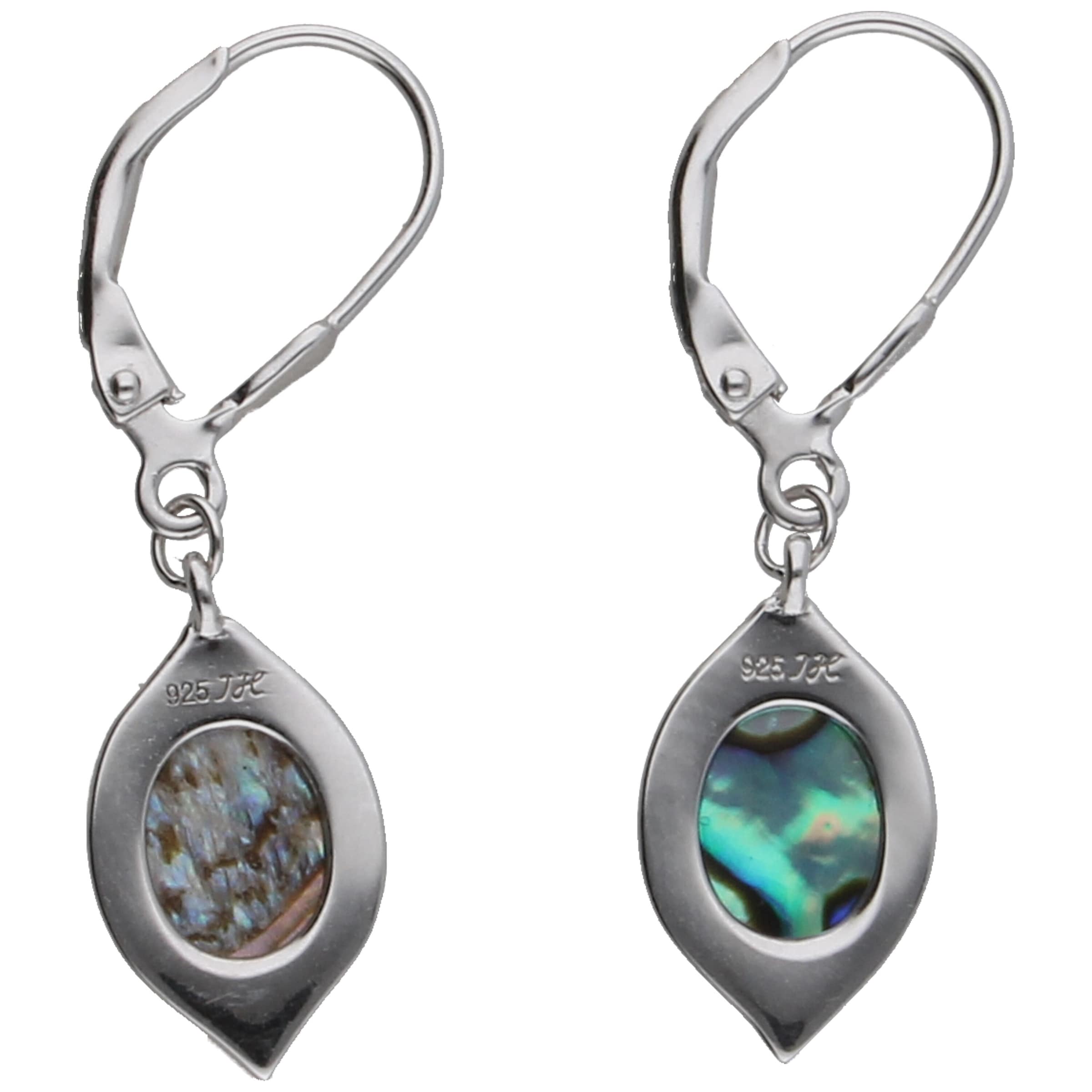 Smart Jewel Paar Ohrhänger »mit Abalone, Silber 925«