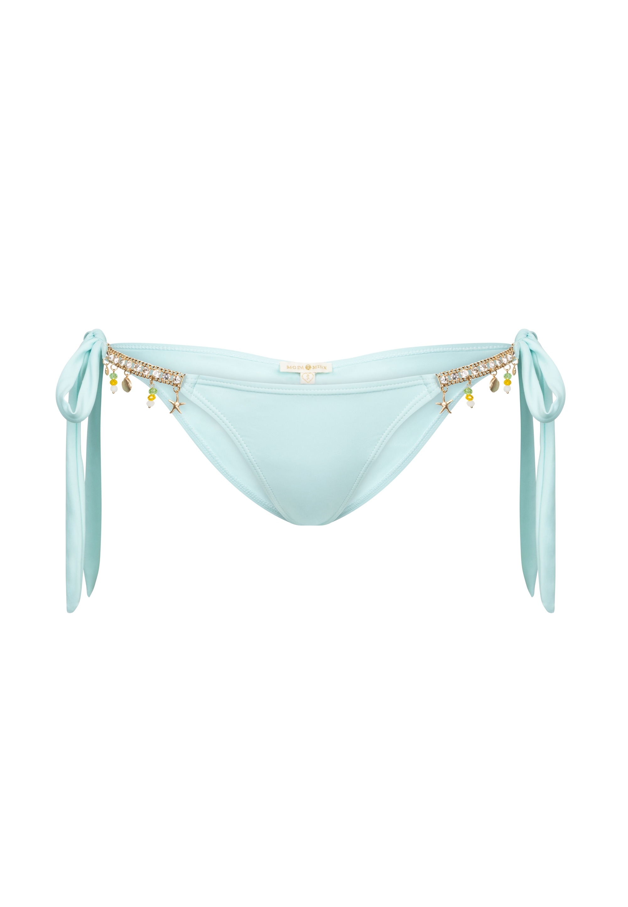 Moda Minx Bikini-Hose »Seychelles Tie Side Brazilian Bikini Bottom«, (1 St.), mit tollen Meeres-Anhängern