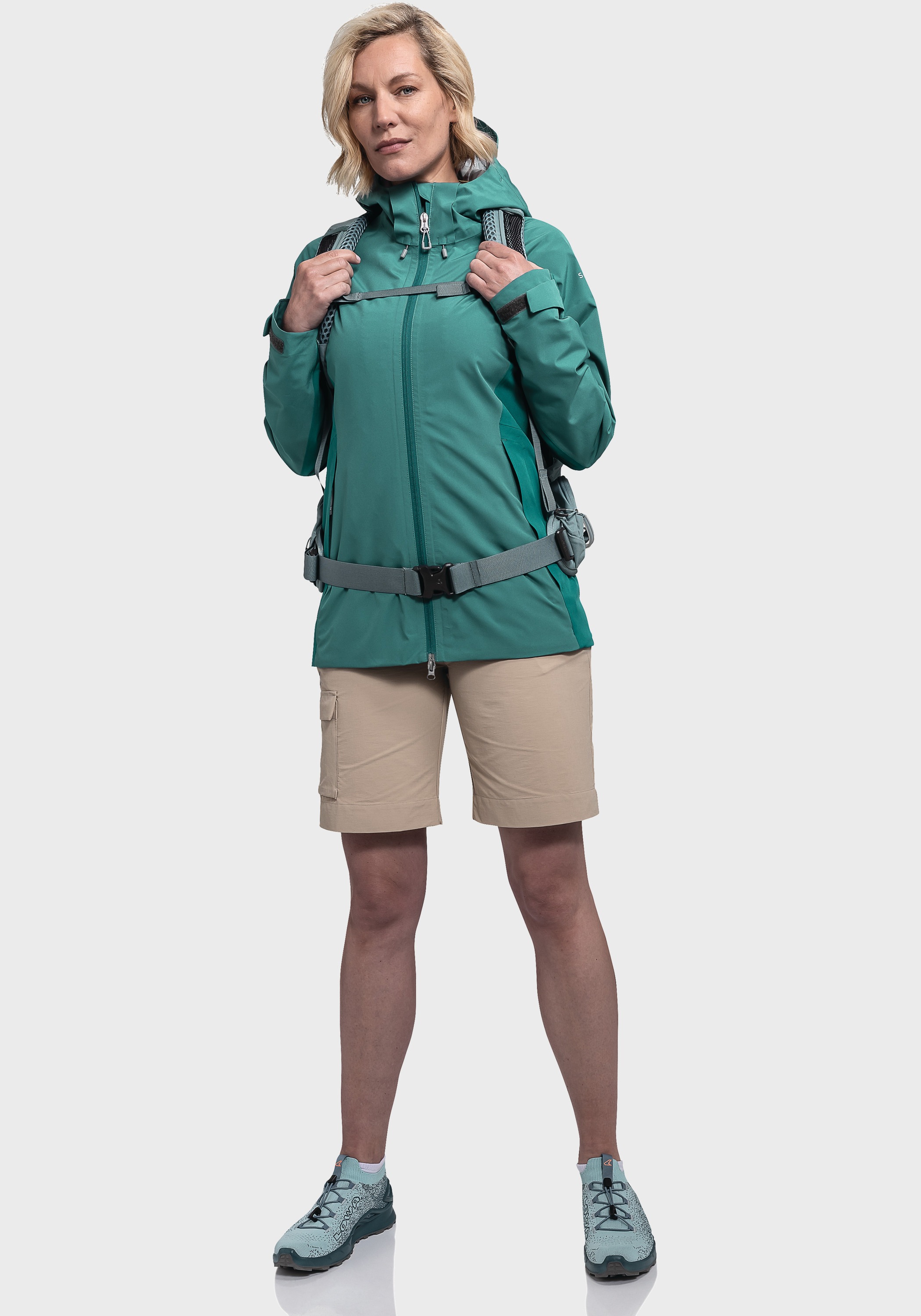 Schöffel Outdoorjacke »2L Jacket Ankelspitz L«, mit Kapuze