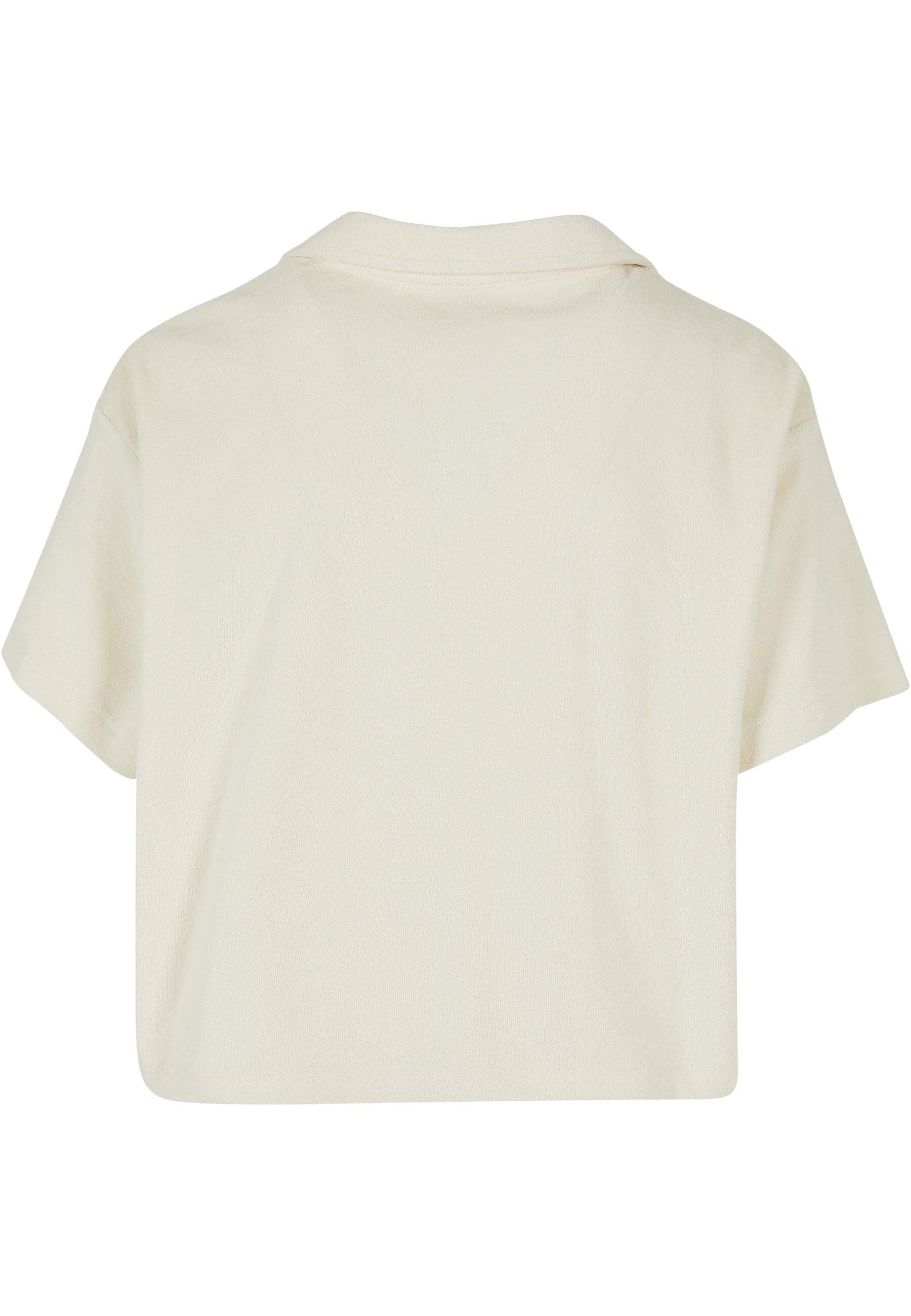 URBAN CLASSICS Langarmhemd »Urban Classics Damen Ladies Towel Resort Shirt«