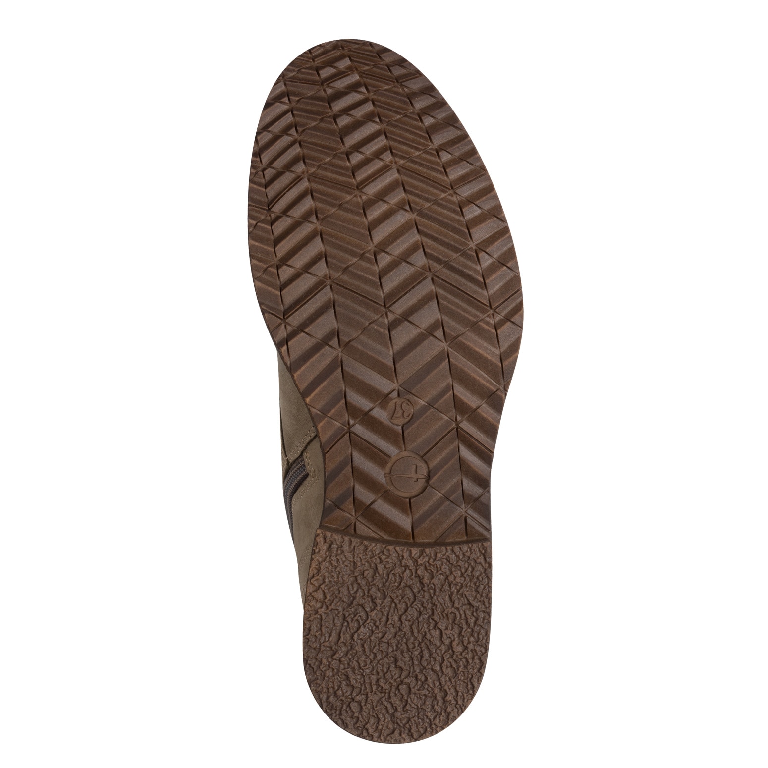 Tamaris Schnürboots, Blockabsatz, Schnürstiefelette, Kontrastnaht an der Ferse und Rahmen