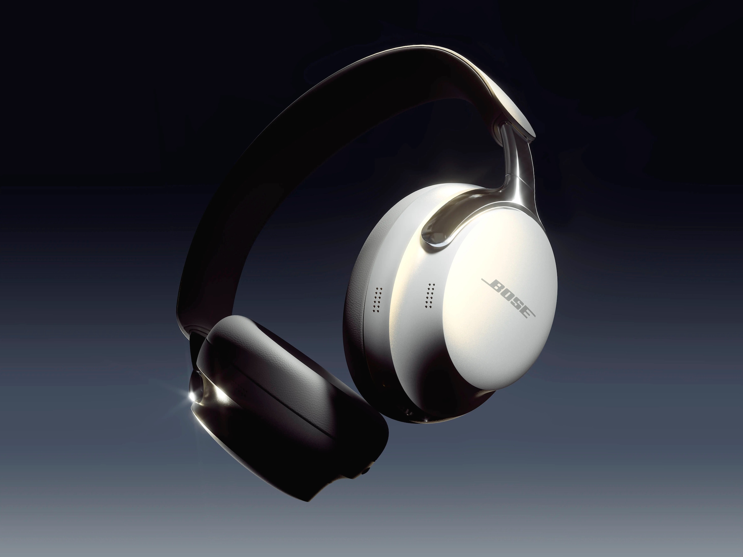 Bose Over-Ear-Kopfhörer »QuietComfort Ultra«, Bluetooth, Noise-Cancelling-Multi-Point-Verbindung-integrierte Steuerung für Anrufe und Musik, 3 Modi, Multipoint, Simple Sync, Anpassbare EG-Einstellungen