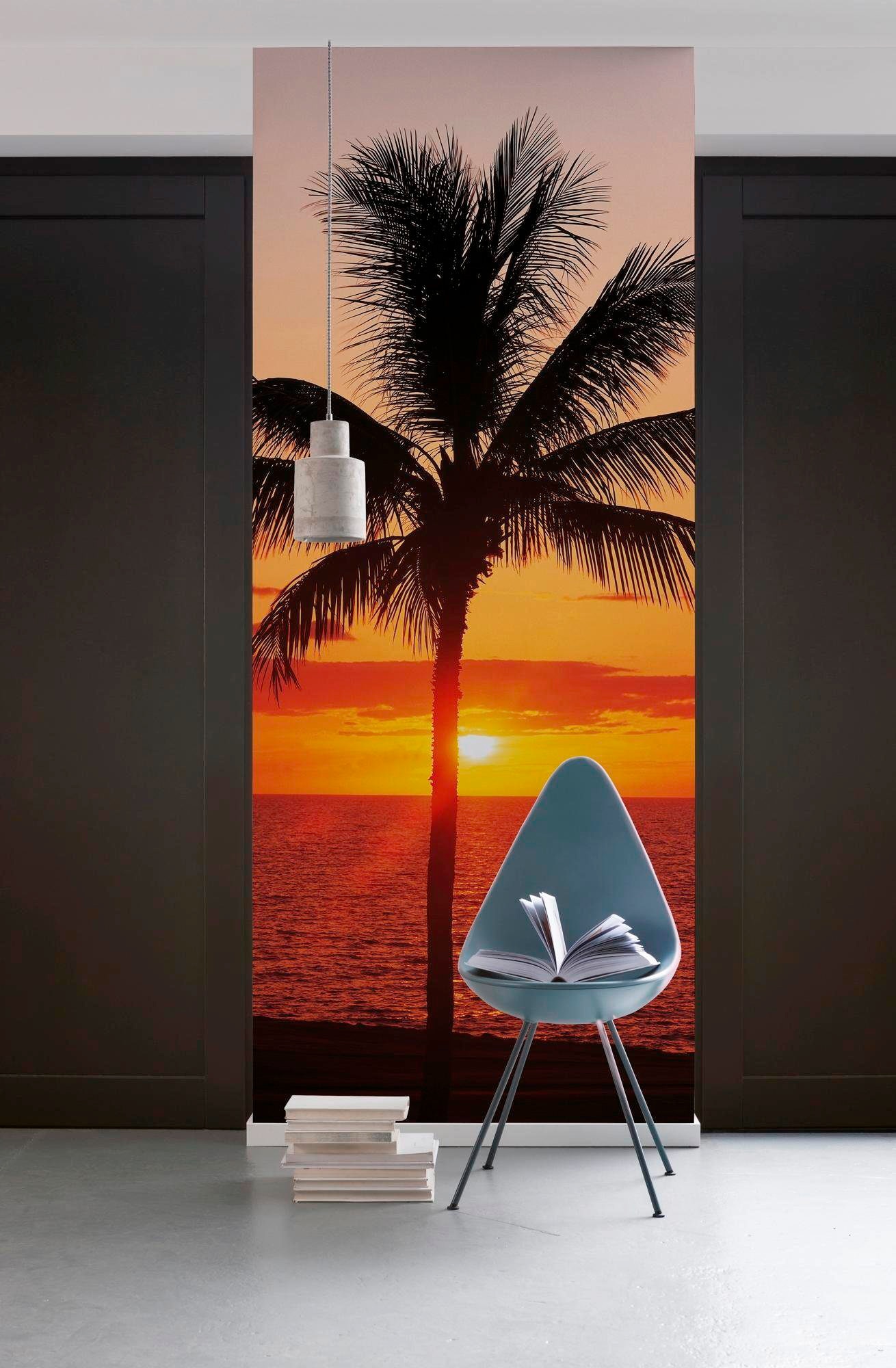 Komar Vliestapete »Digitaldruck Vlies - Hawaii - Größe 100 x 280 cm«, bedruckt, Wohnzimmer, Schlafzimmer
