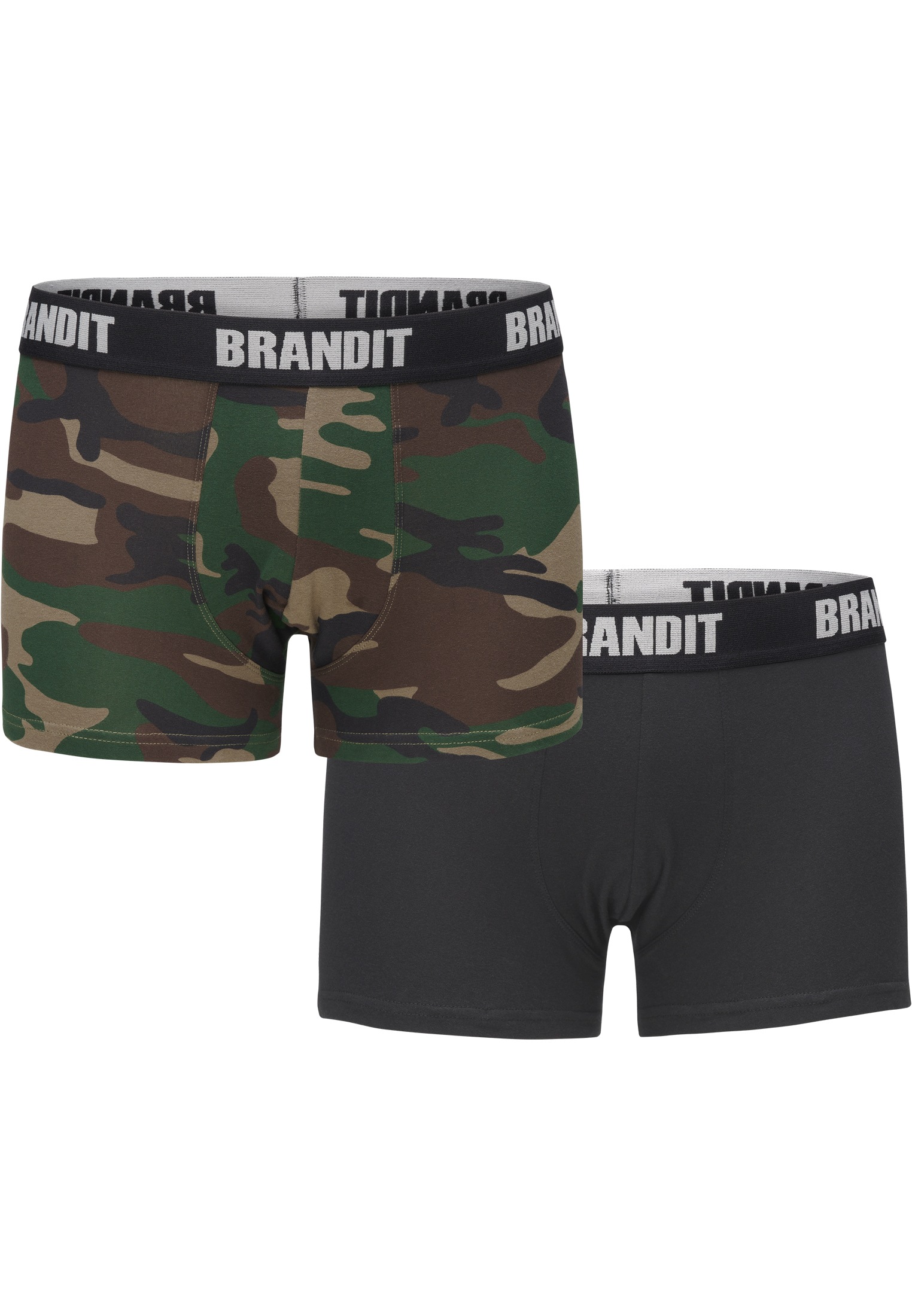 Brandit Boxershorts "Brandit Herren Boxershorts Logo 2er Pack", (1 St.)