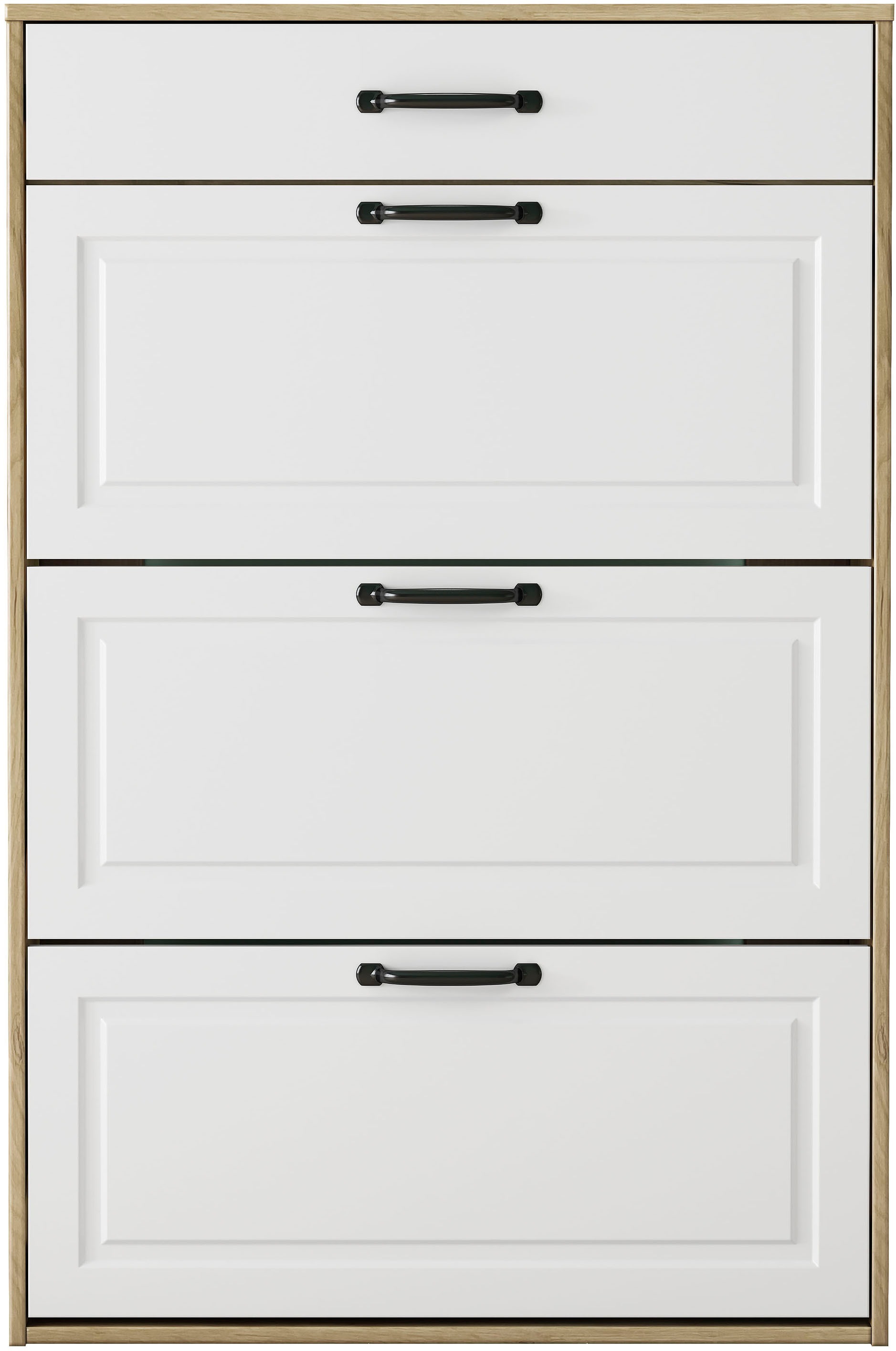 OTTO home Schuhschrank "Aridas" matte Front, pflegeleichte Oberfläche, Brei günstig online kaufen