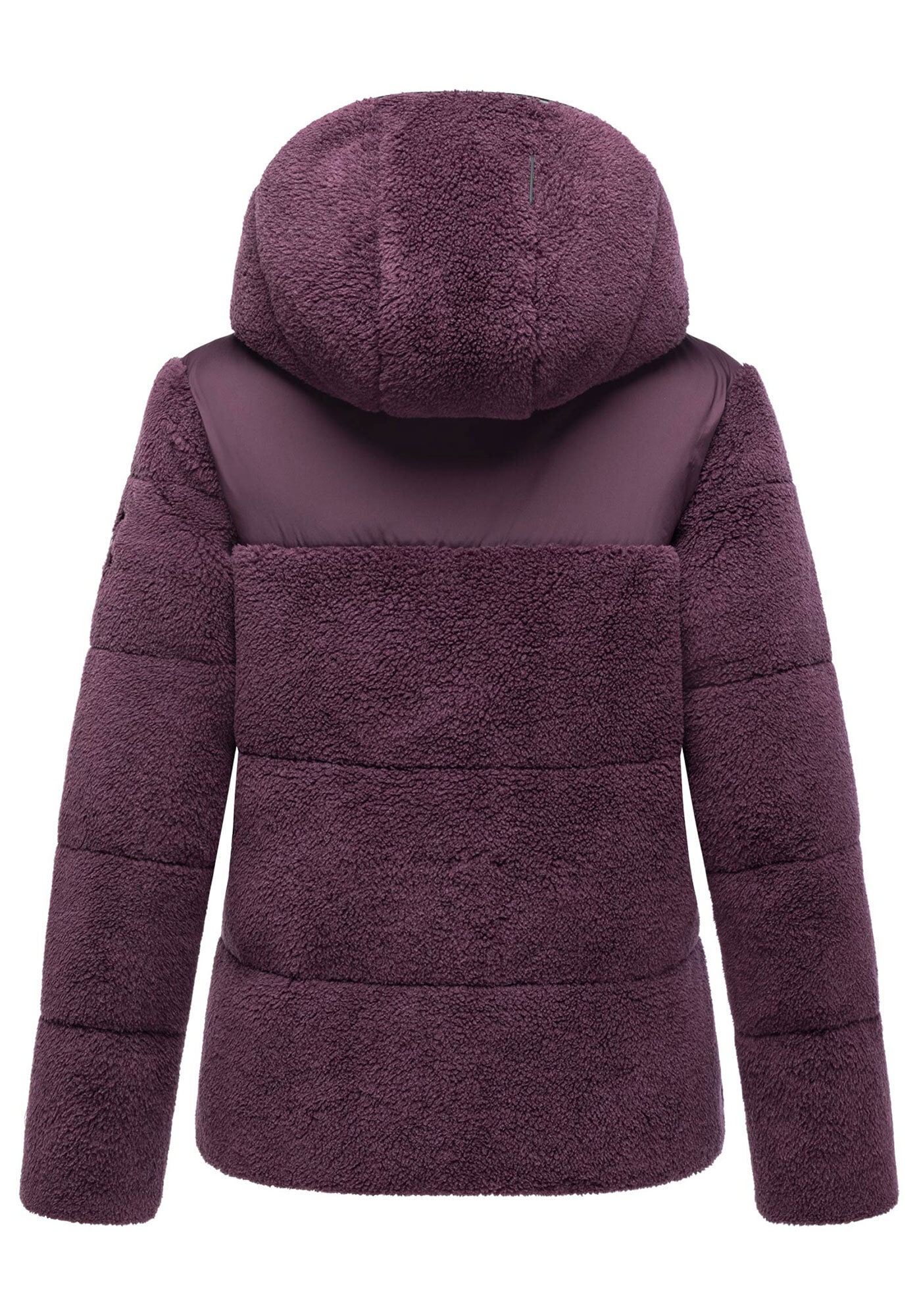Marikoo Winterjacke »Kaguraa«, warme Teddyfell Sherpa Jacke