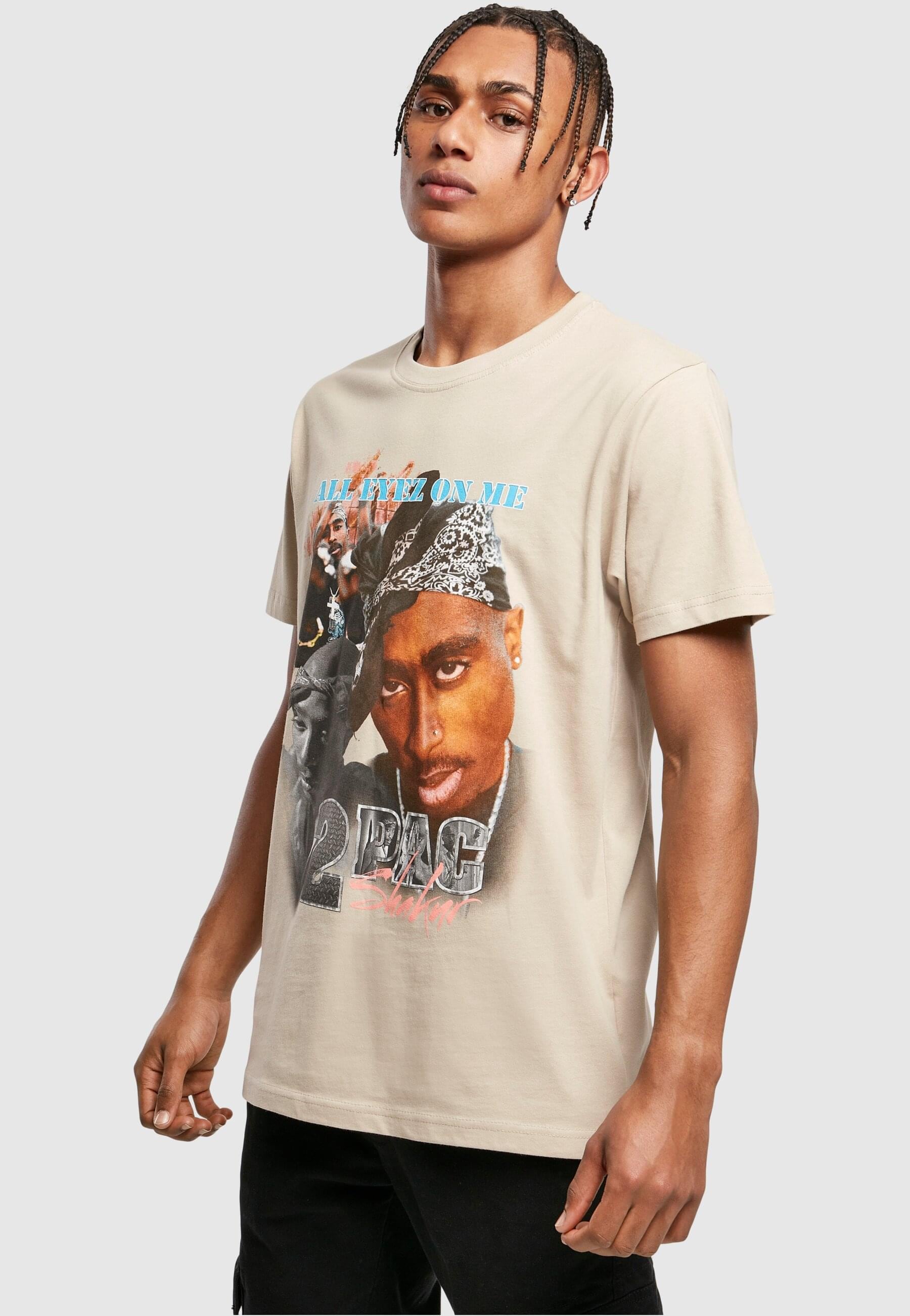 MisterTee T-Shirt »MisterTee Herren Tupac Retro Tee«, (1 tlg.)