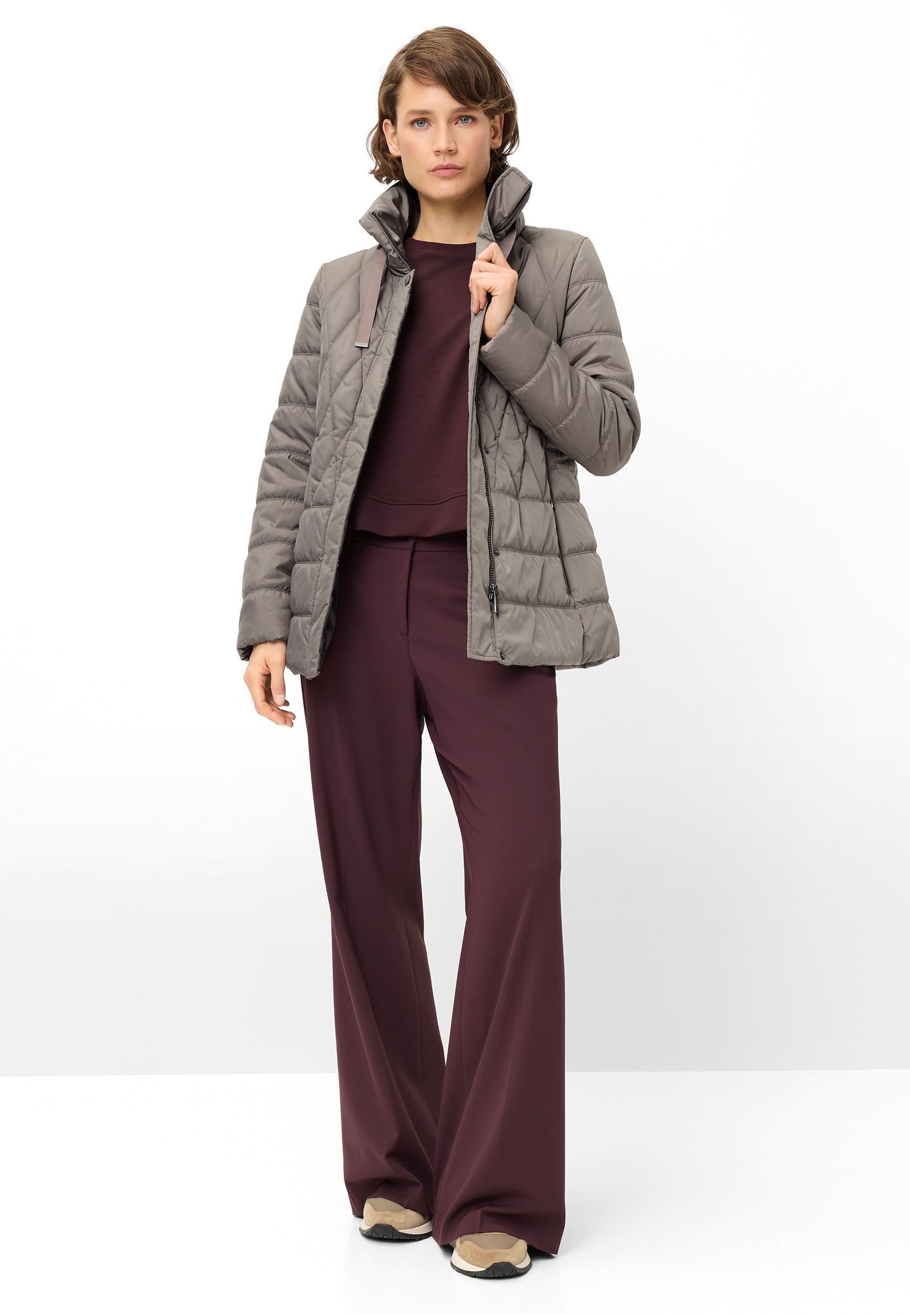 Fuchs Schmitt Steppjacke »Steppjacke« Stehkragen mit Kordelzug, Regular Fit
