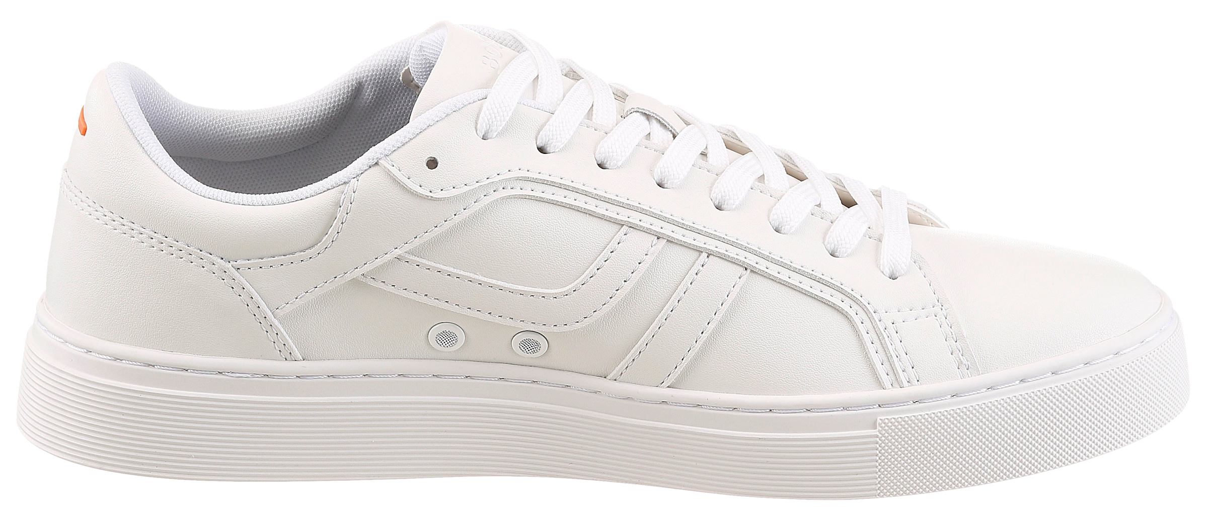 BOSS ORANGE Sneaker »Rhys_Tenn«  Freizeitschuh, Halbschuh, Schnürschuh mit Ziernähten