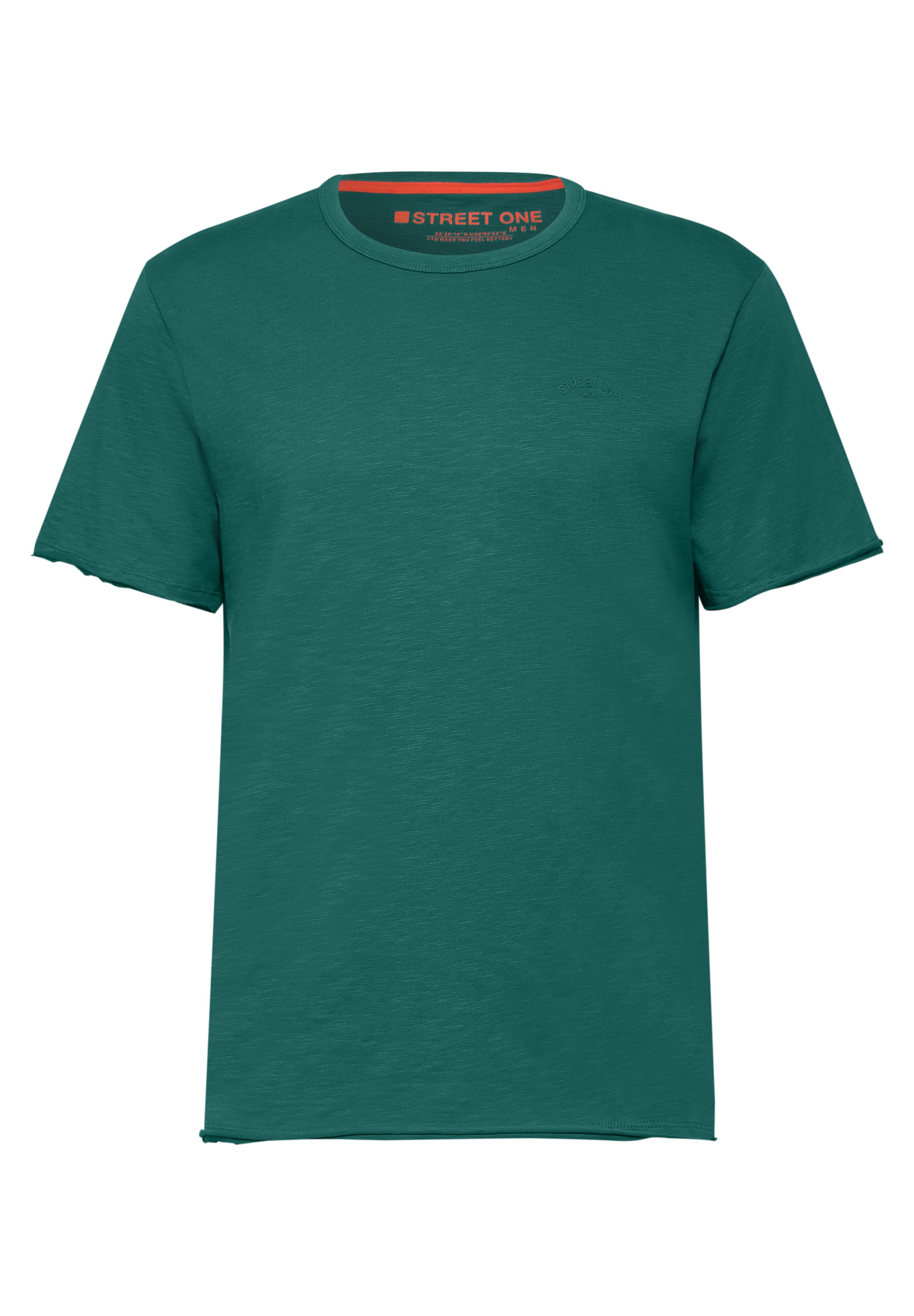 STREET ONE MEN T-Shirt, aus reiner Baumwolle
