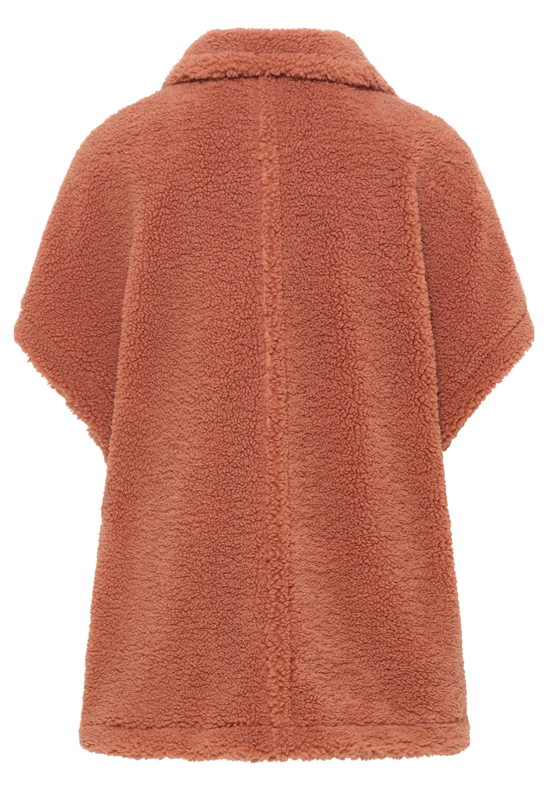 Frieda & Freddies Fellimitatjacke »Fake Fur Jacket / Cape«, mit Taschen