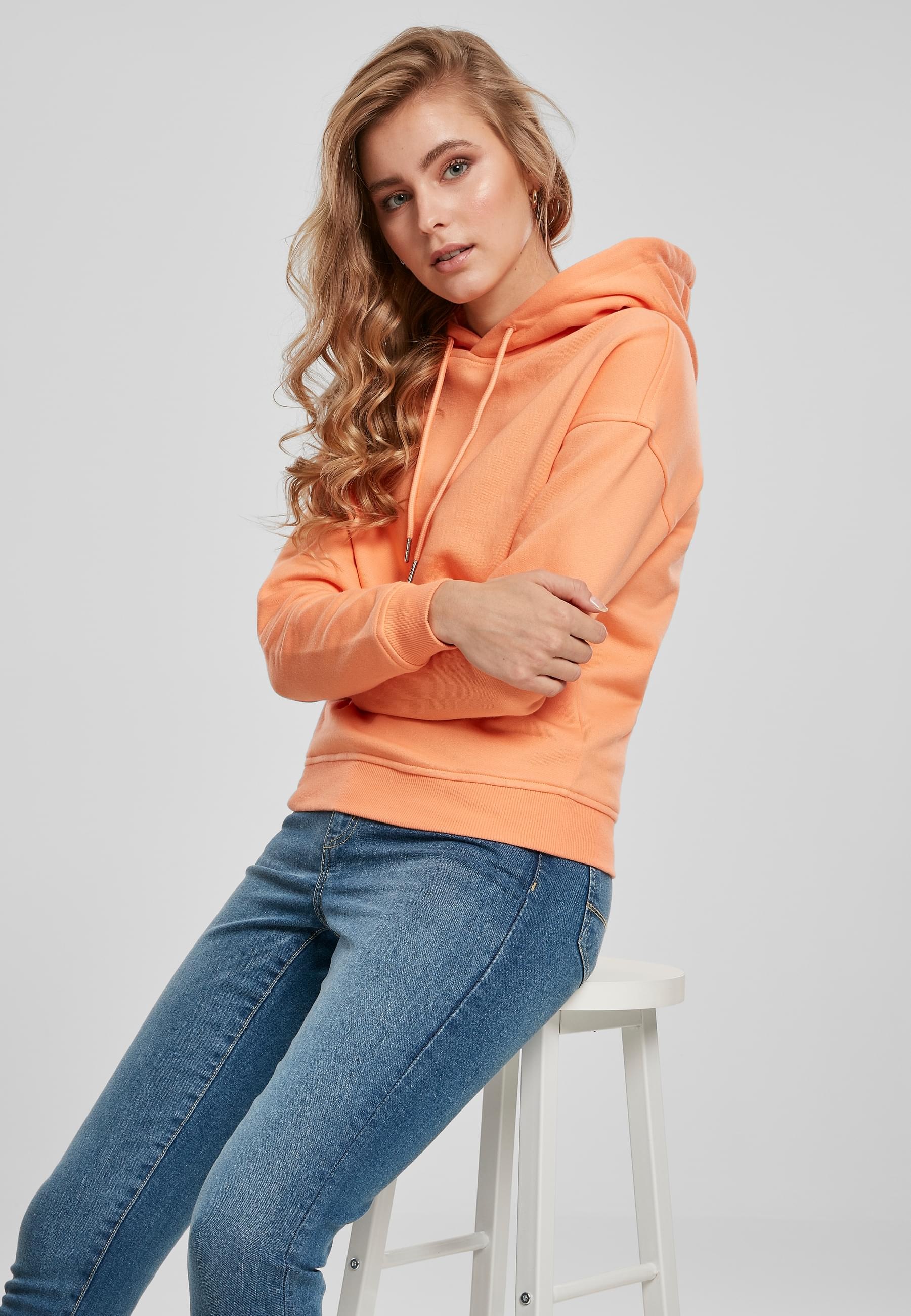 URBAN CLASSICS Kapuzenpullover »Urban Classics Damen Ladies Hoody«, (1 tlg.)