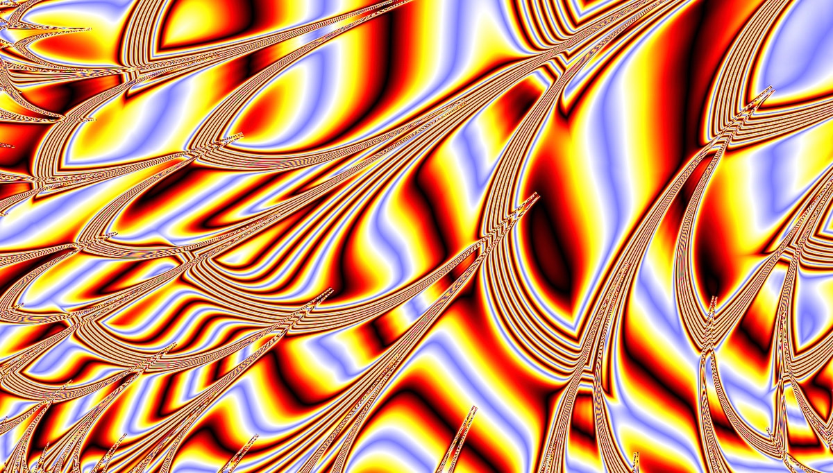 Papermoon "Psychedelischer Regenbogenwirbel"