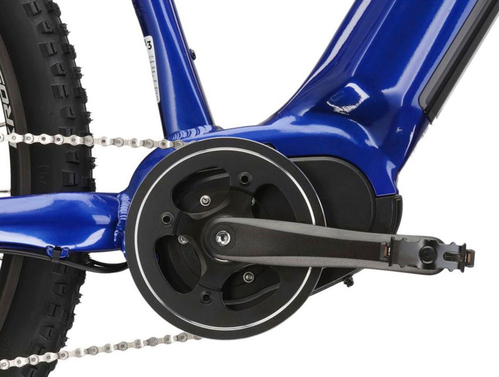 Kross E-Bike »E-MTB Hexagon Boost 5.0 29 Zoll blau«, 9 Gang, microSHIFT, ADVENT M6195, Mittelmotor 250 W