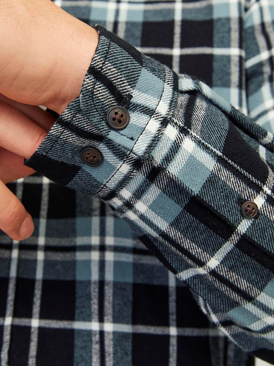 Jack & Jones Langarmhemd »JJJOSHUA FALL FLANNEL SHIRT LS«
