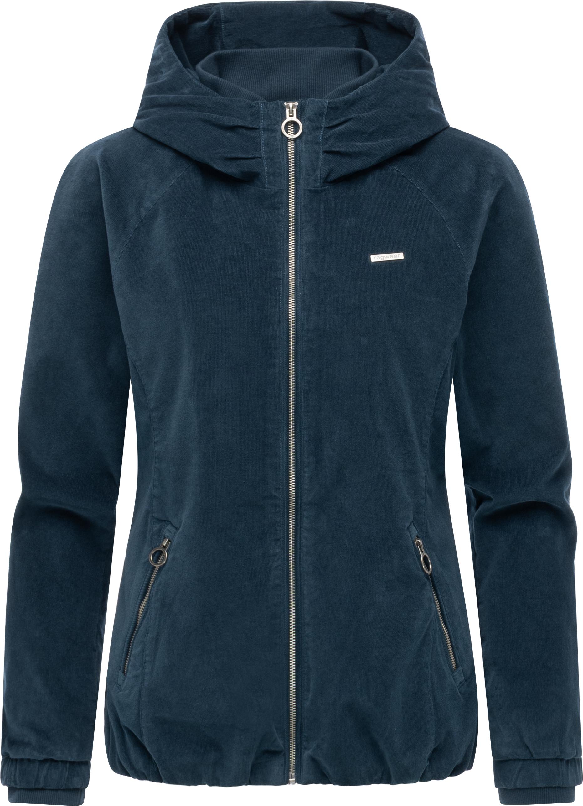 Ragwear Bomberjacke "Dizzie Cordy YOUMODO" mit Kapuze Cordjacke mit verstellbarer Kapuze