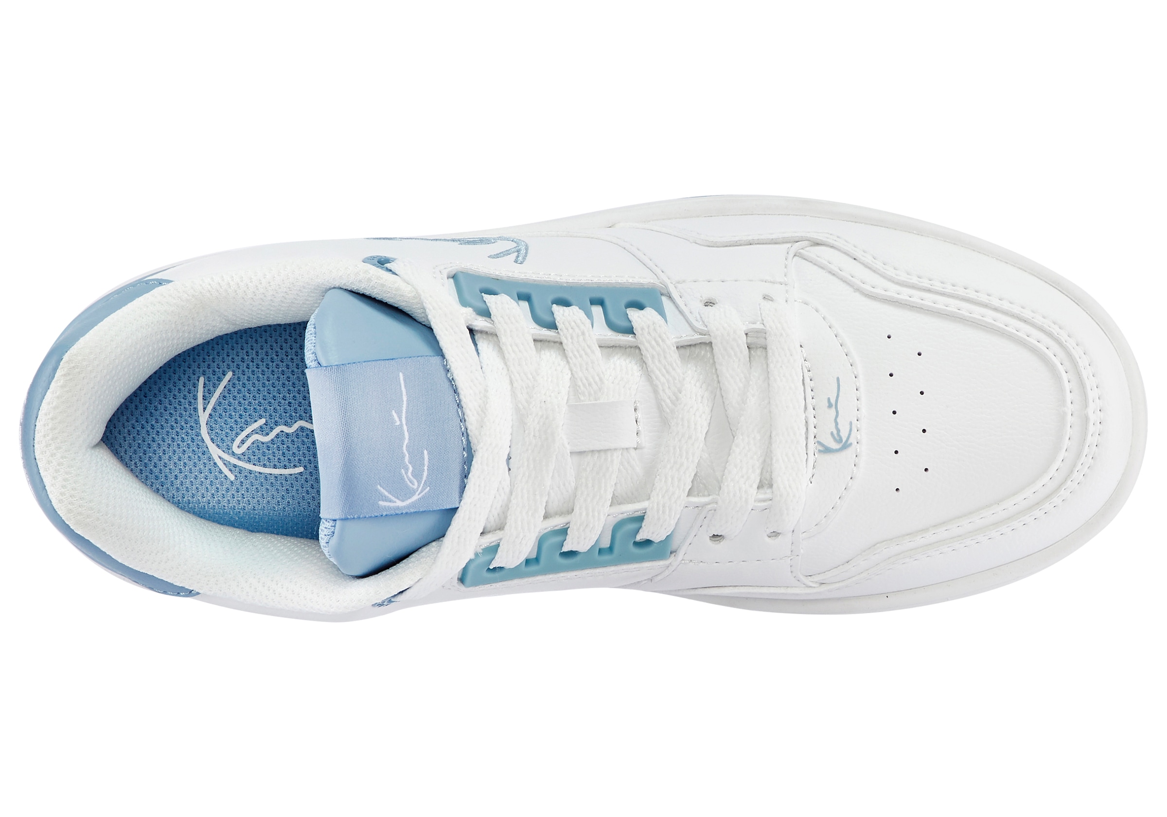 Karl Kani Sneaker »LXRY 2K GS WHITE/LT. BLUE«